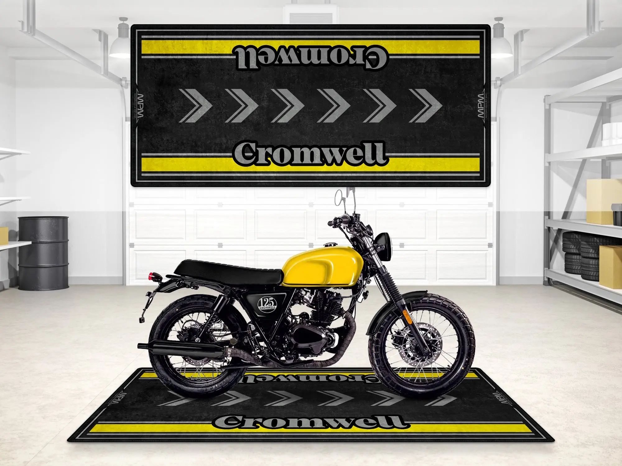 Designed Pit Mat for Brixton Cromwell Motorcycle - MM7460 - Image 9