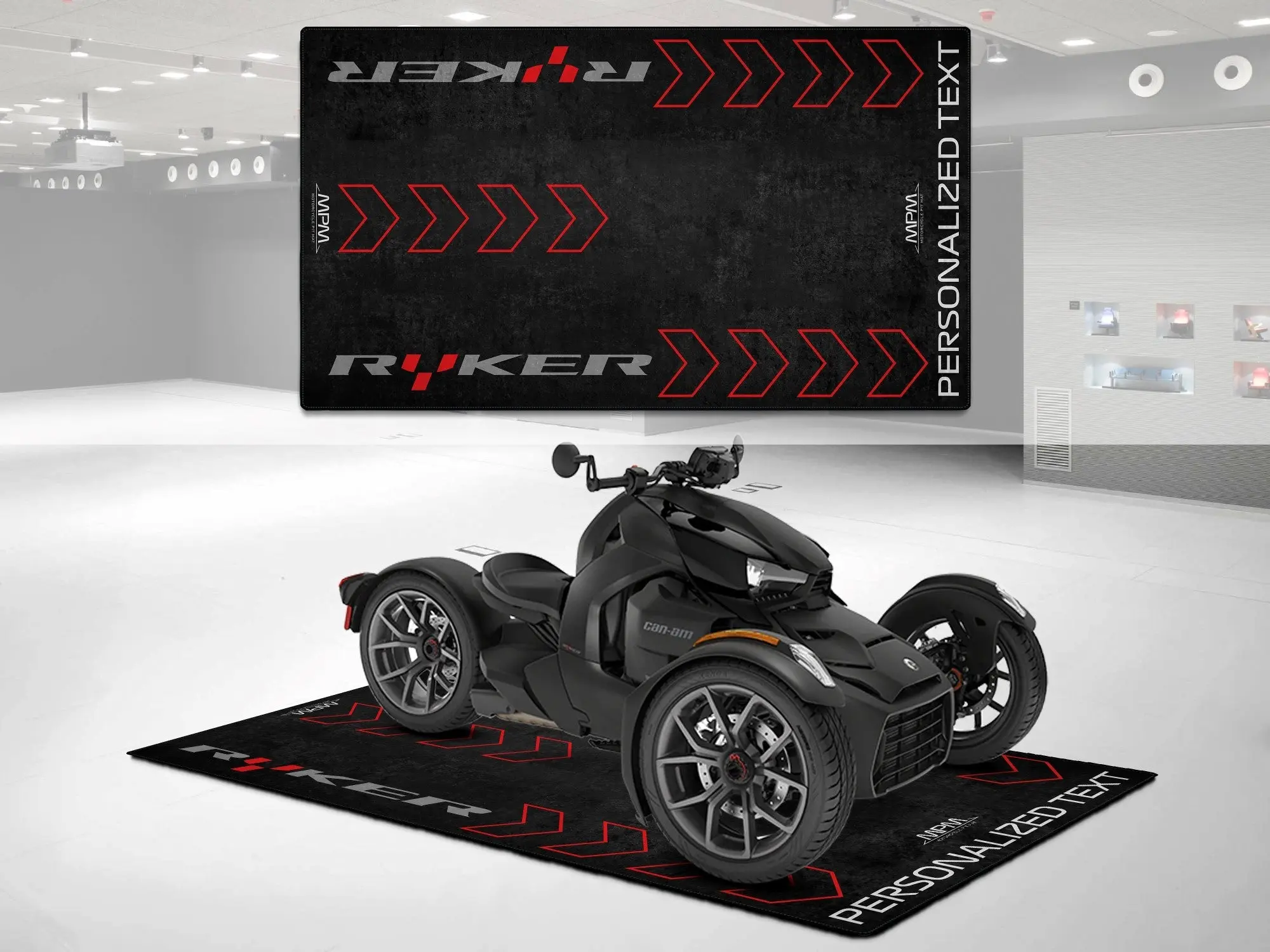 Designed Pit Mat for Can-Am Ryker Motorcycle - MM7221 - Image 3