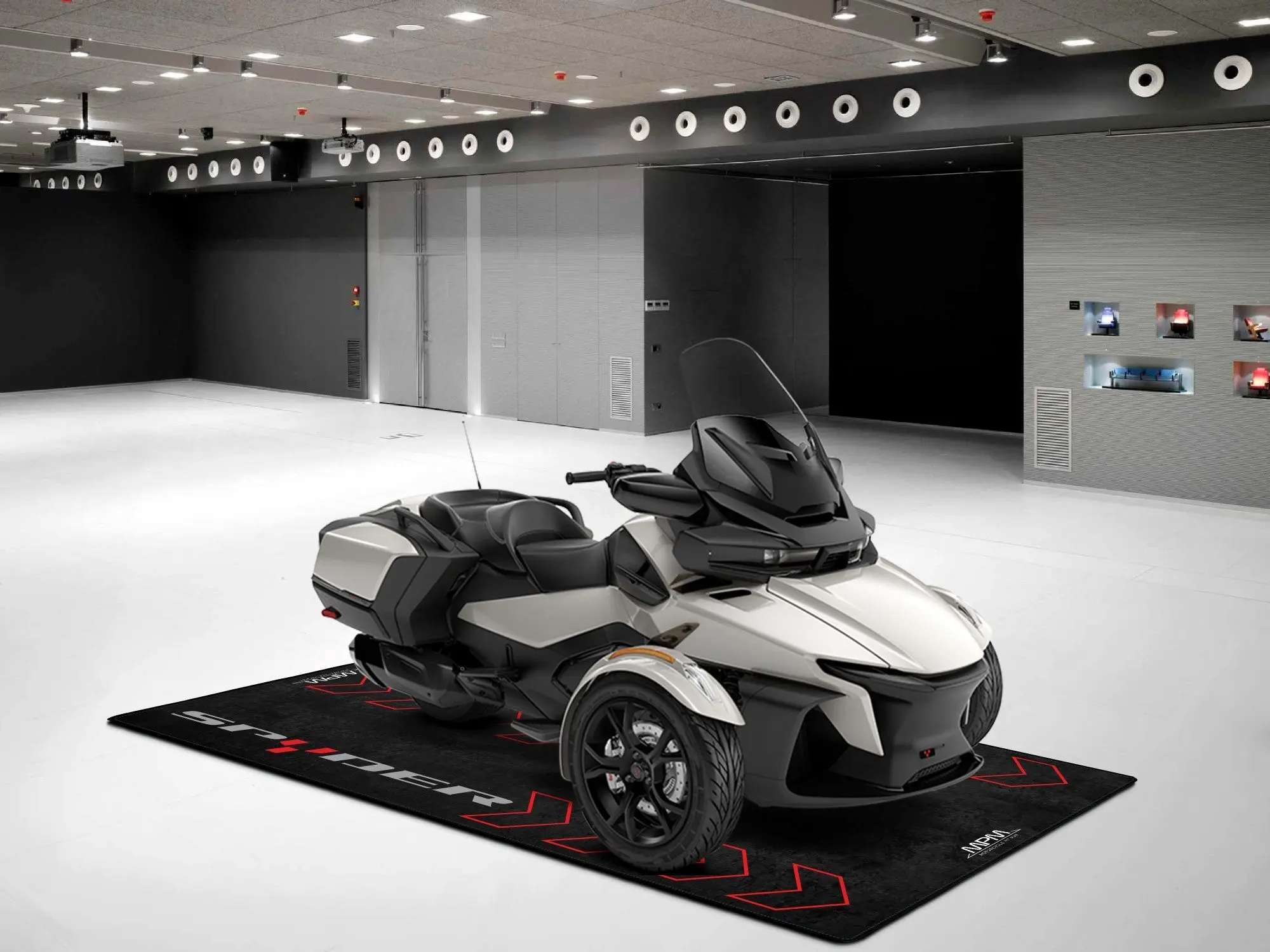 Designed Pit Mat for Can-Am Spyder Motorcycle - MM7213 - Image 5