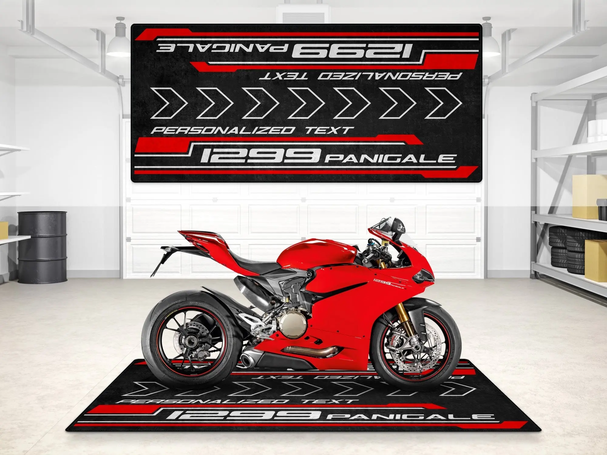 Designed Pit Mat for Ducati 1299 Panigale Motorcycle - MM7184 - Image 7