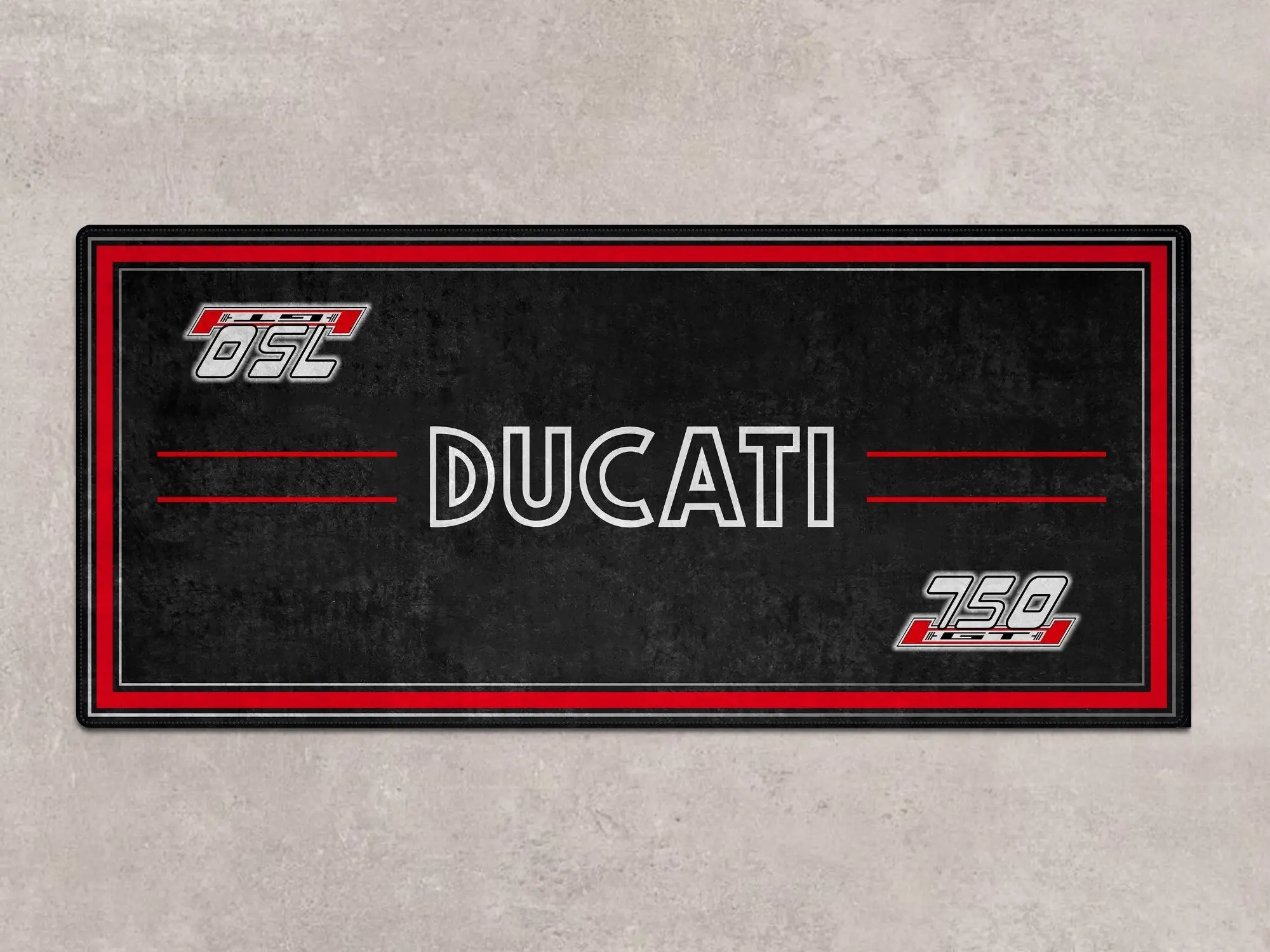 Designed Pit Mat for Ducati 750 GT 1973 Motorcycle - MM7203 - Image 7