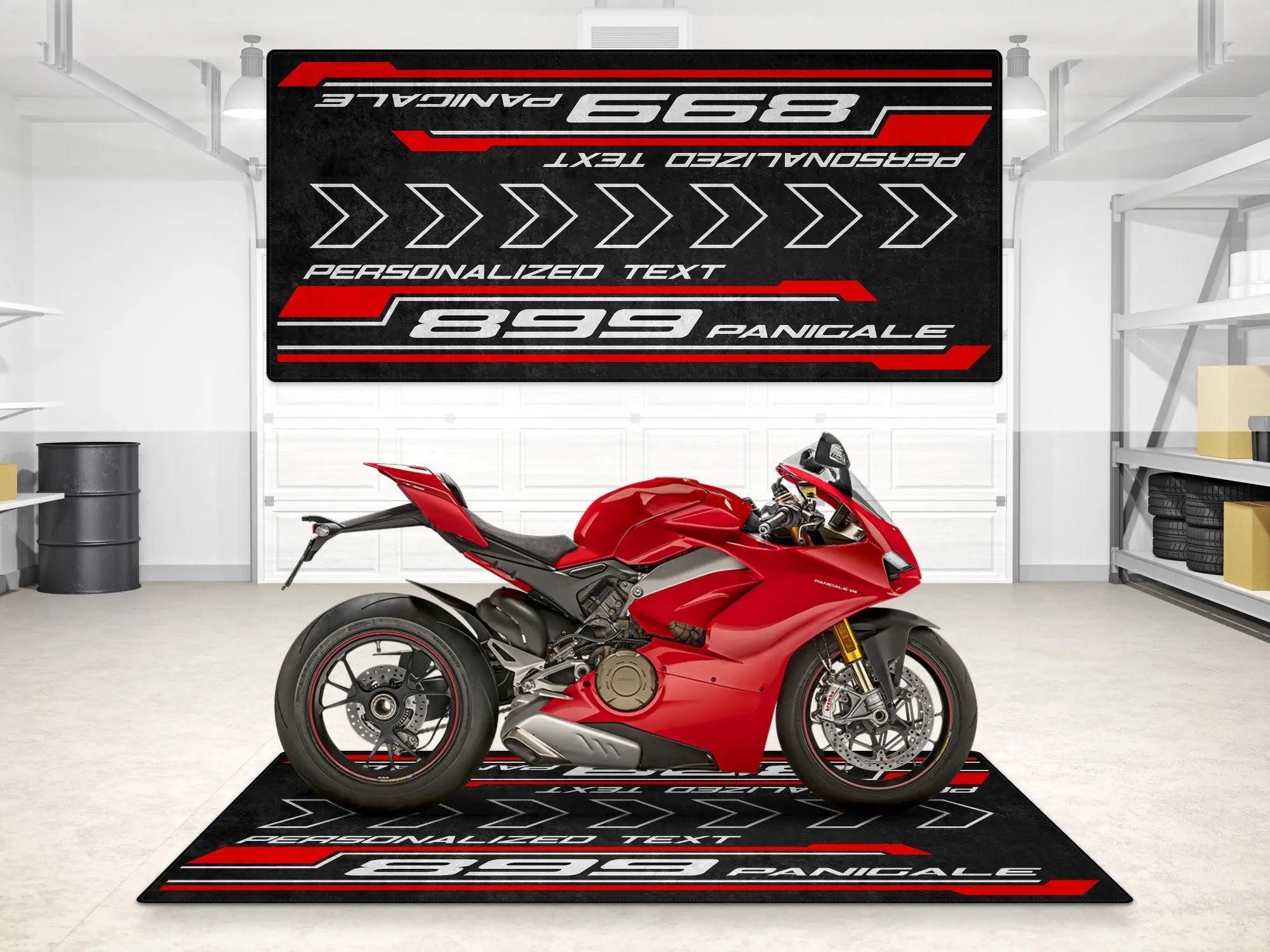 Designed Pit Mat for Ducati 899 Panigale Motorcycle - MM7171 - Image 3