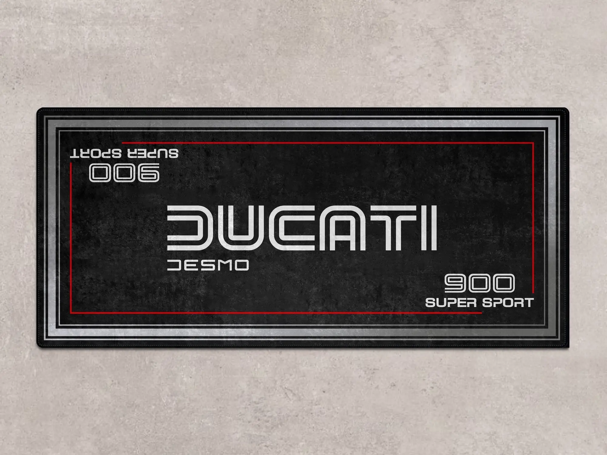 Designed Pit Mat for Ducati 900 SS Super Sport Motorcycle - MM7202 - Image 2