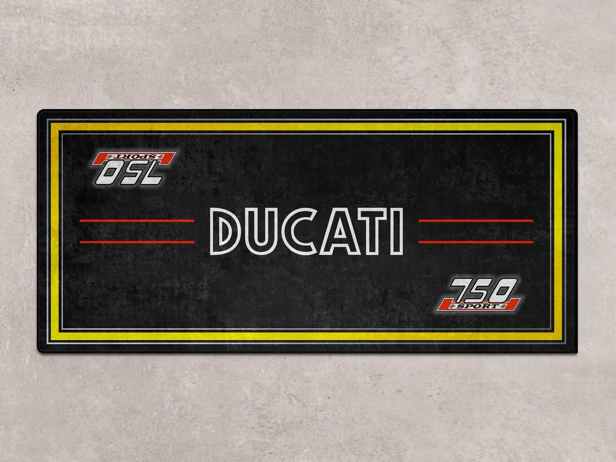 Designed Pit Mat for Ducati Classic 750 Sport Motorcycle - MM7223 - Image 2
