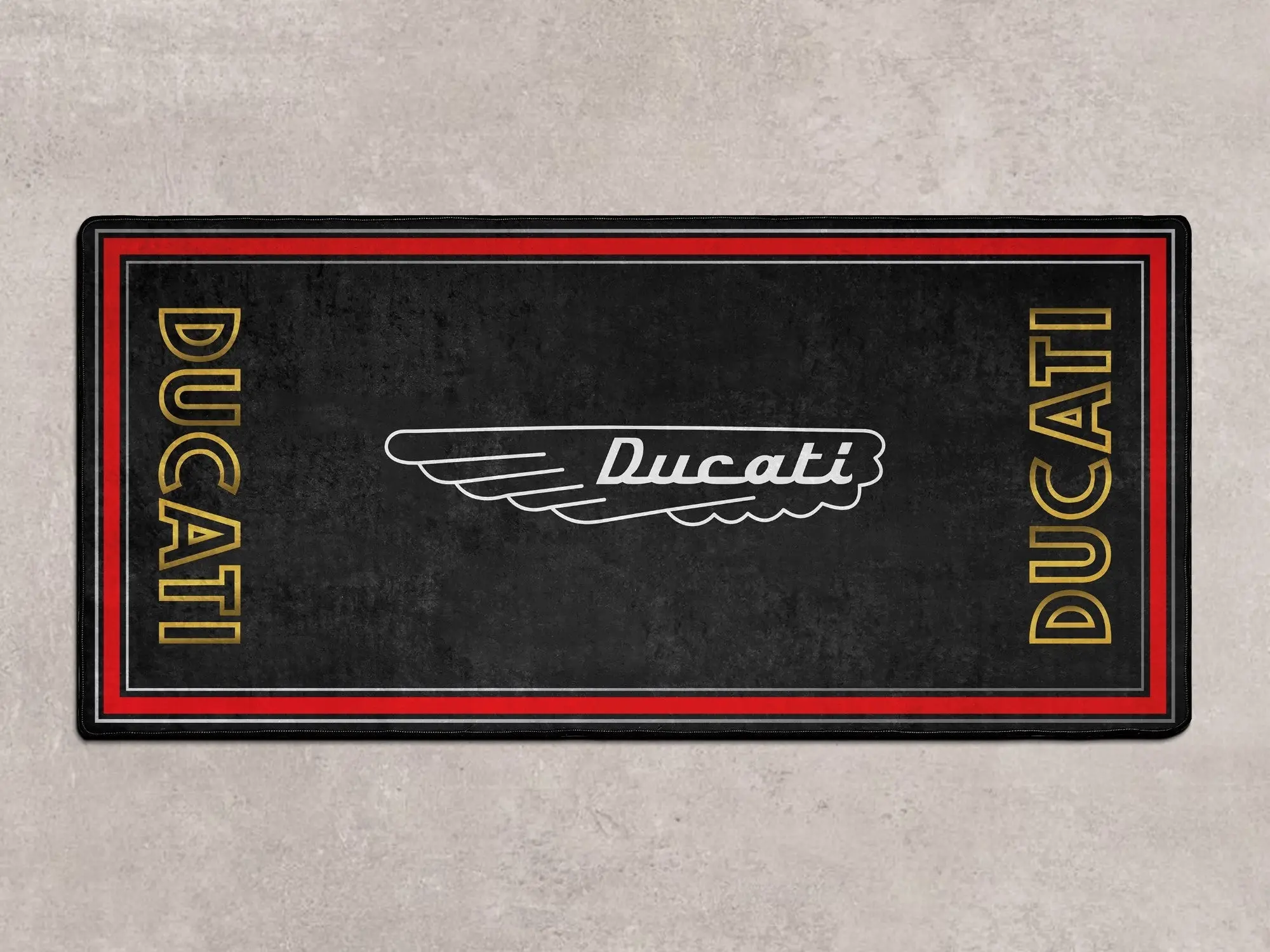 Designed Pit Mat for Ducati Classic Logo Motorcycle - MM7224 - Image 2