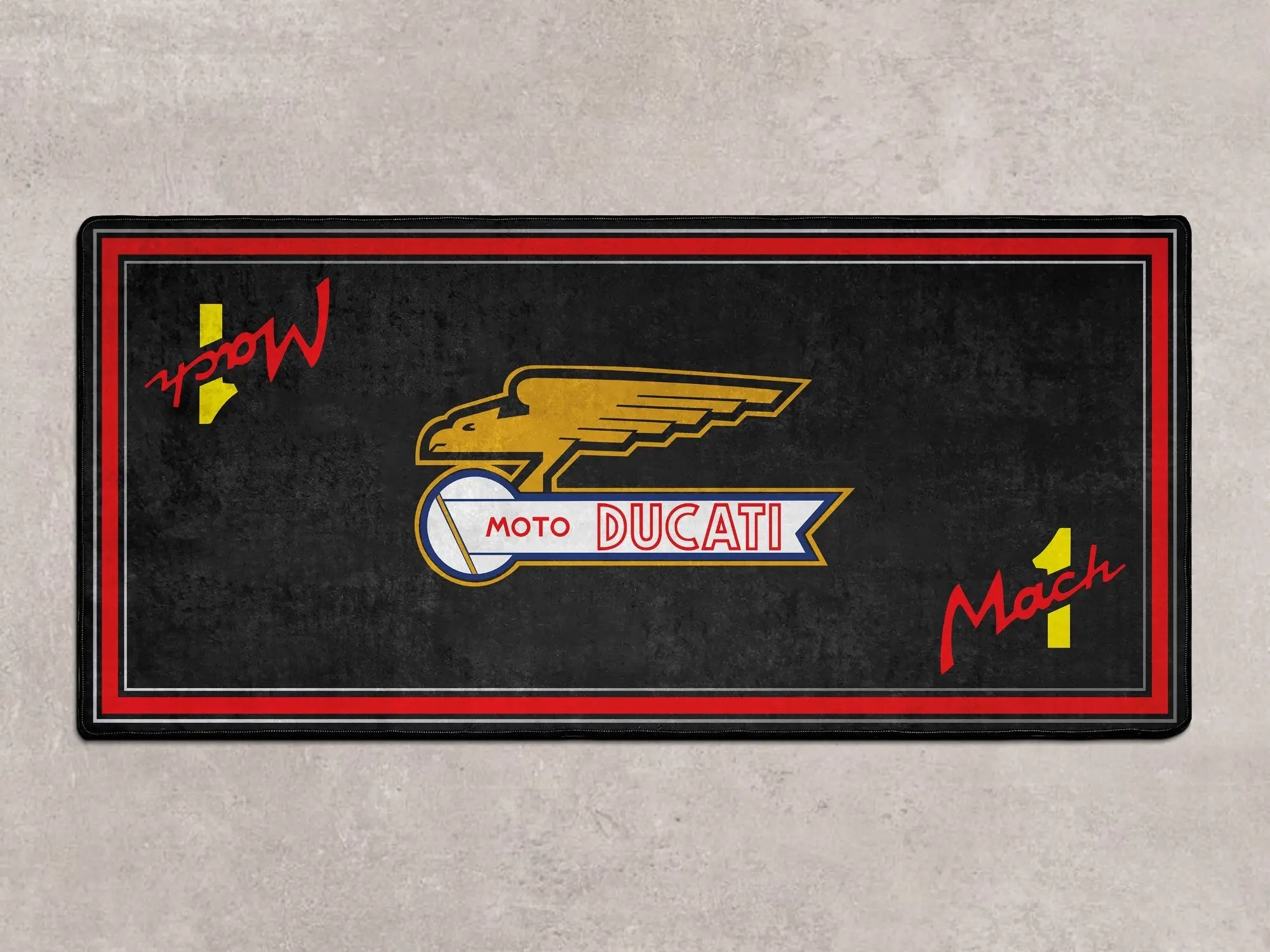 Designed Pit Mat for Ducati Classic Moto Mach 1 Motorcycle - MM7225 - Image 2