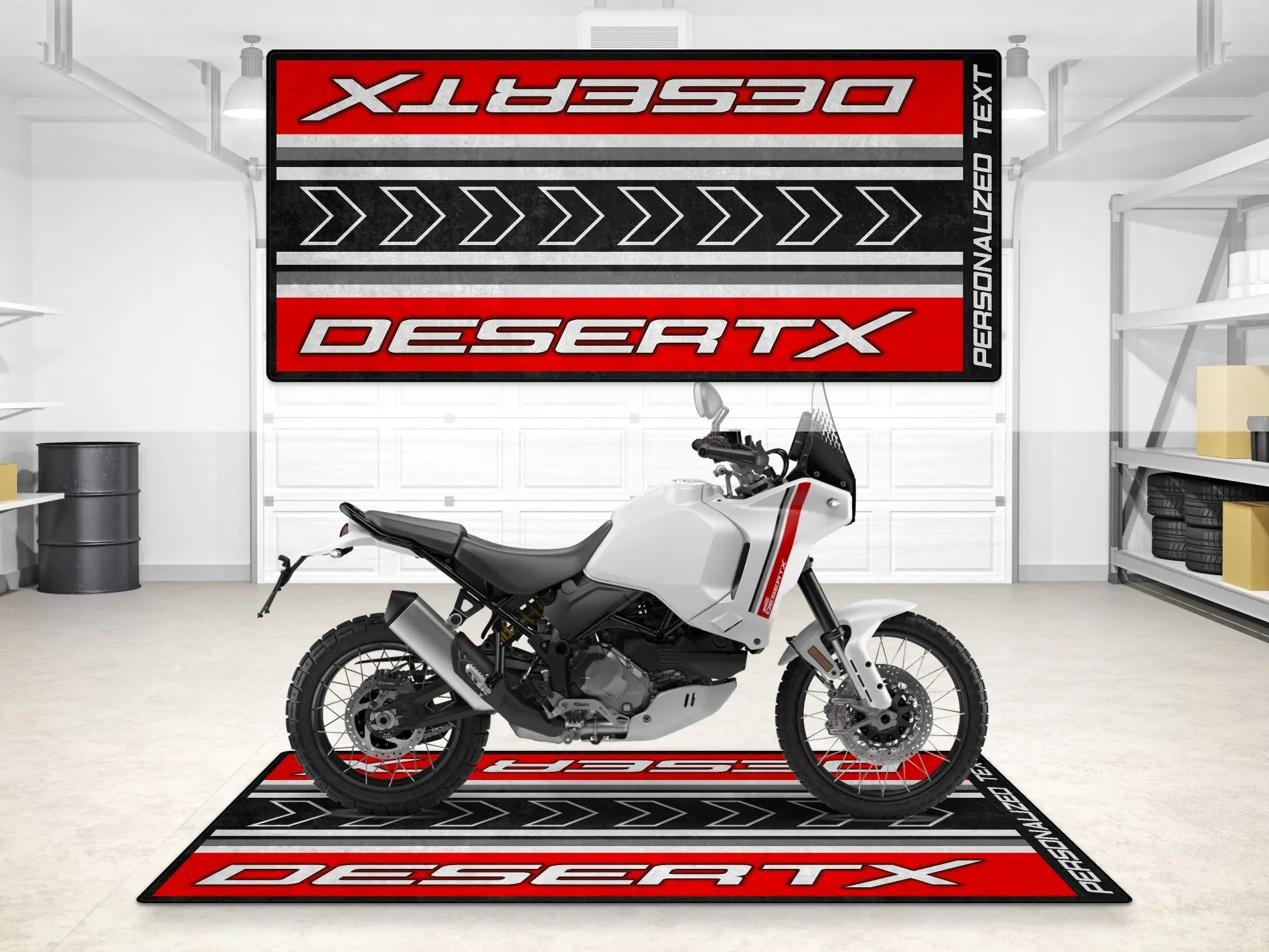 Designed Pit Mat for Ducati DesertX Motorcycle - MM7168 - Image 8