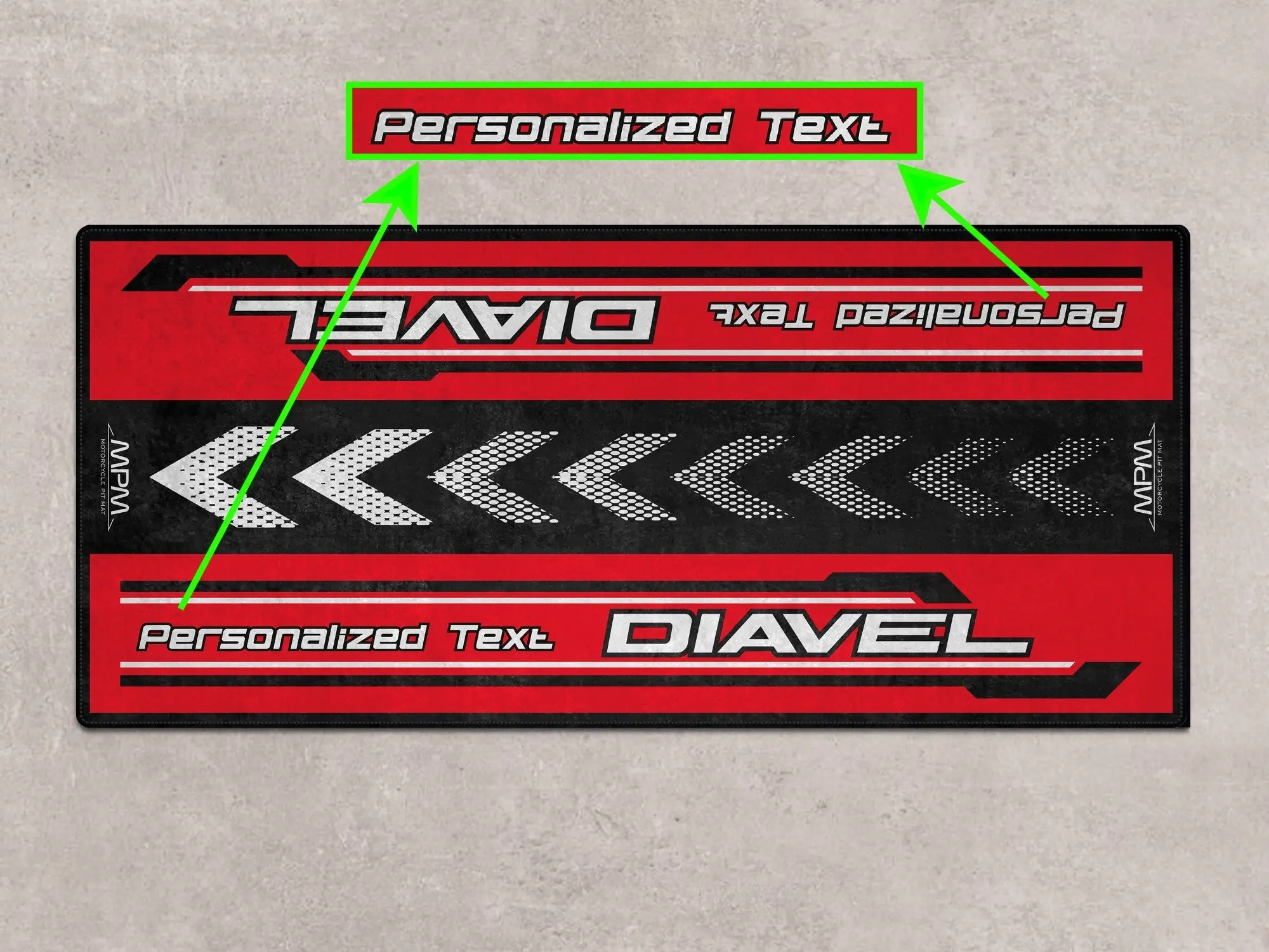 Designed Pit Mat for Ducati DIAVEL Motorcycle - MM7169 - Image 4