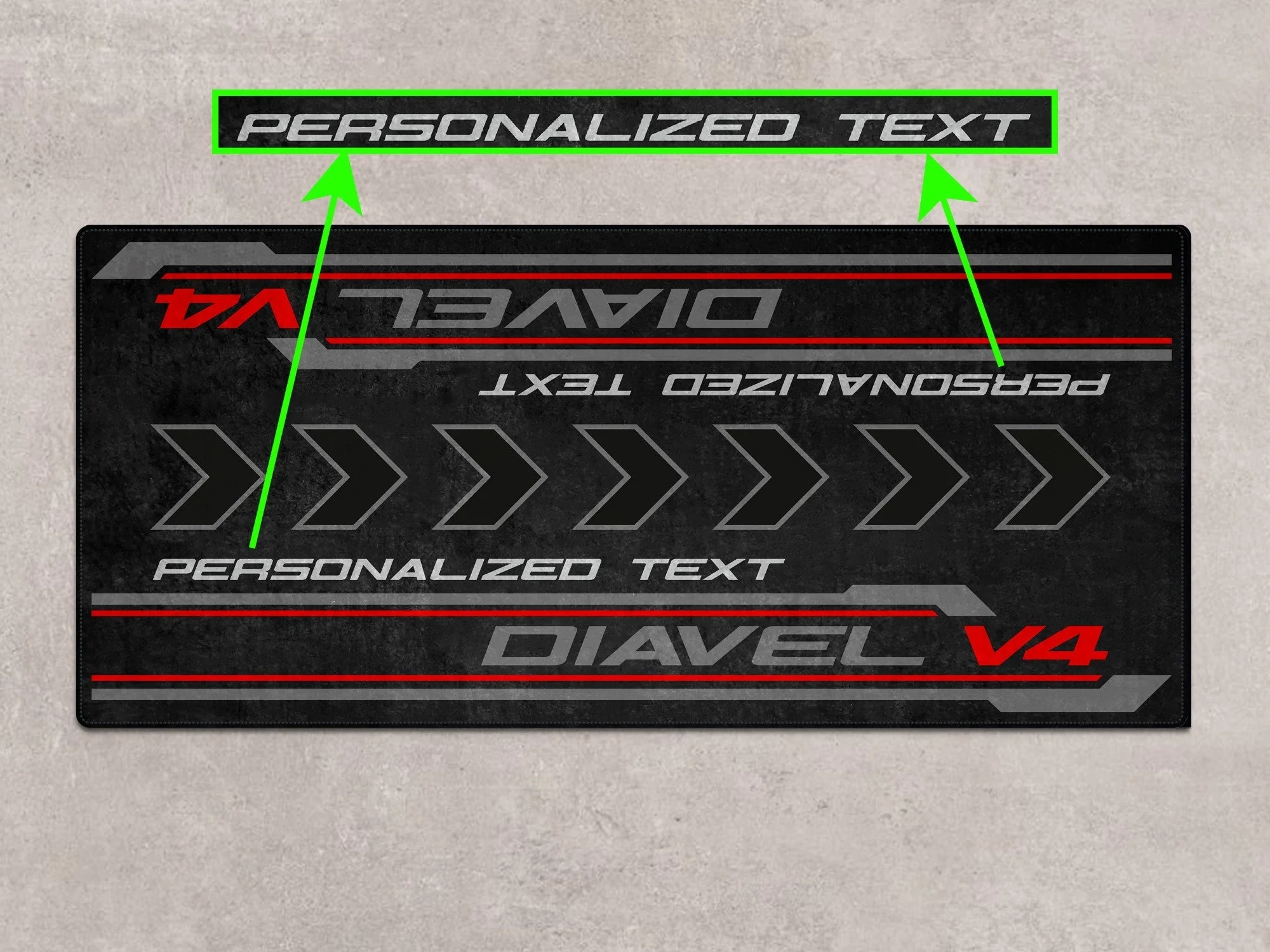 Designed Pit Mat for Ducati Diavel V4 Motorcycle - MM7170 - Image 12