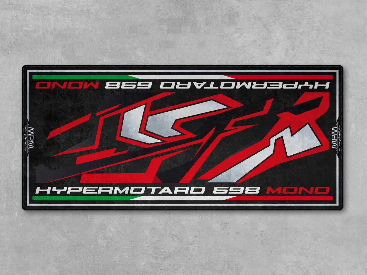 Designed Pit Mat for Ducati Hypermotard 698 Mono RVE Motorcycle - MM4105 - Image 2