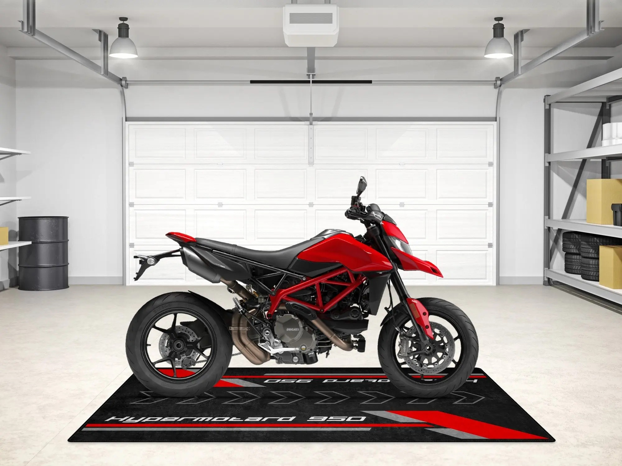 Designed Pit Mat for Ducati Hypermotard 950 Motorcycle - MM7178 - Image 5