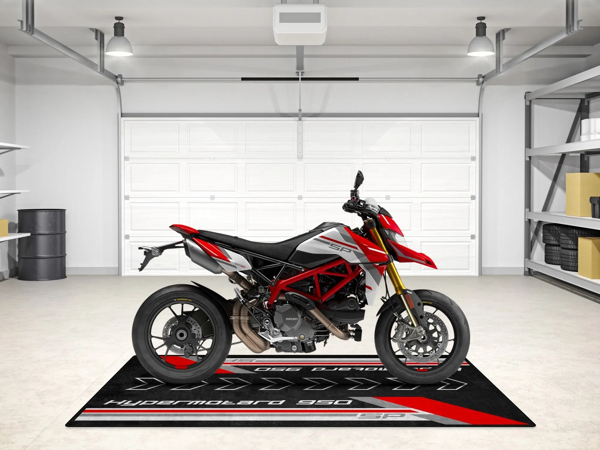 Designed Pit Mat for Ducati Hypermotard 950 SP Motorcycle - MM7257 - Image 5