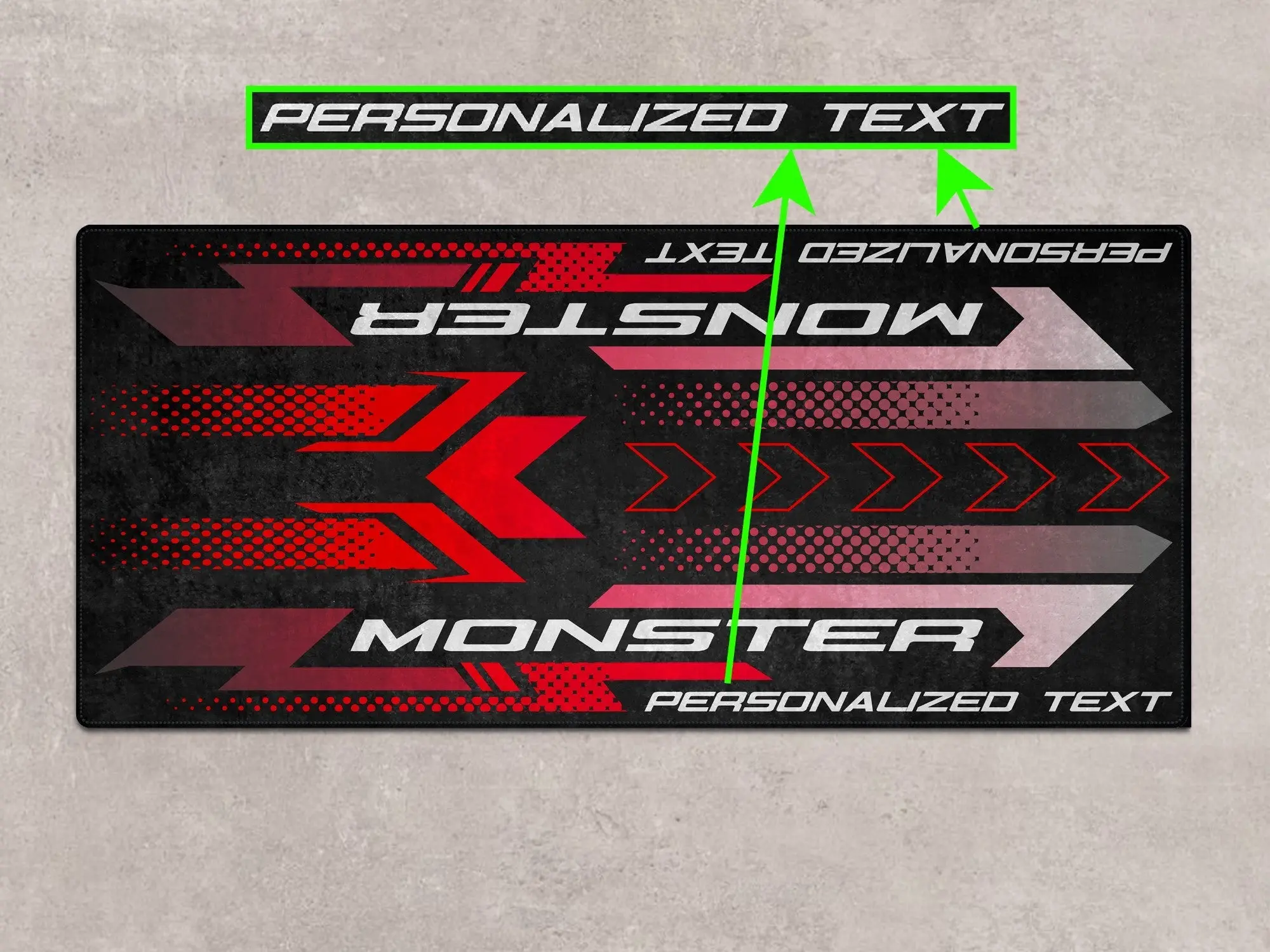 Designed Pit Mat for Ducati Monster Motorcycle - MM7176 - Image 4