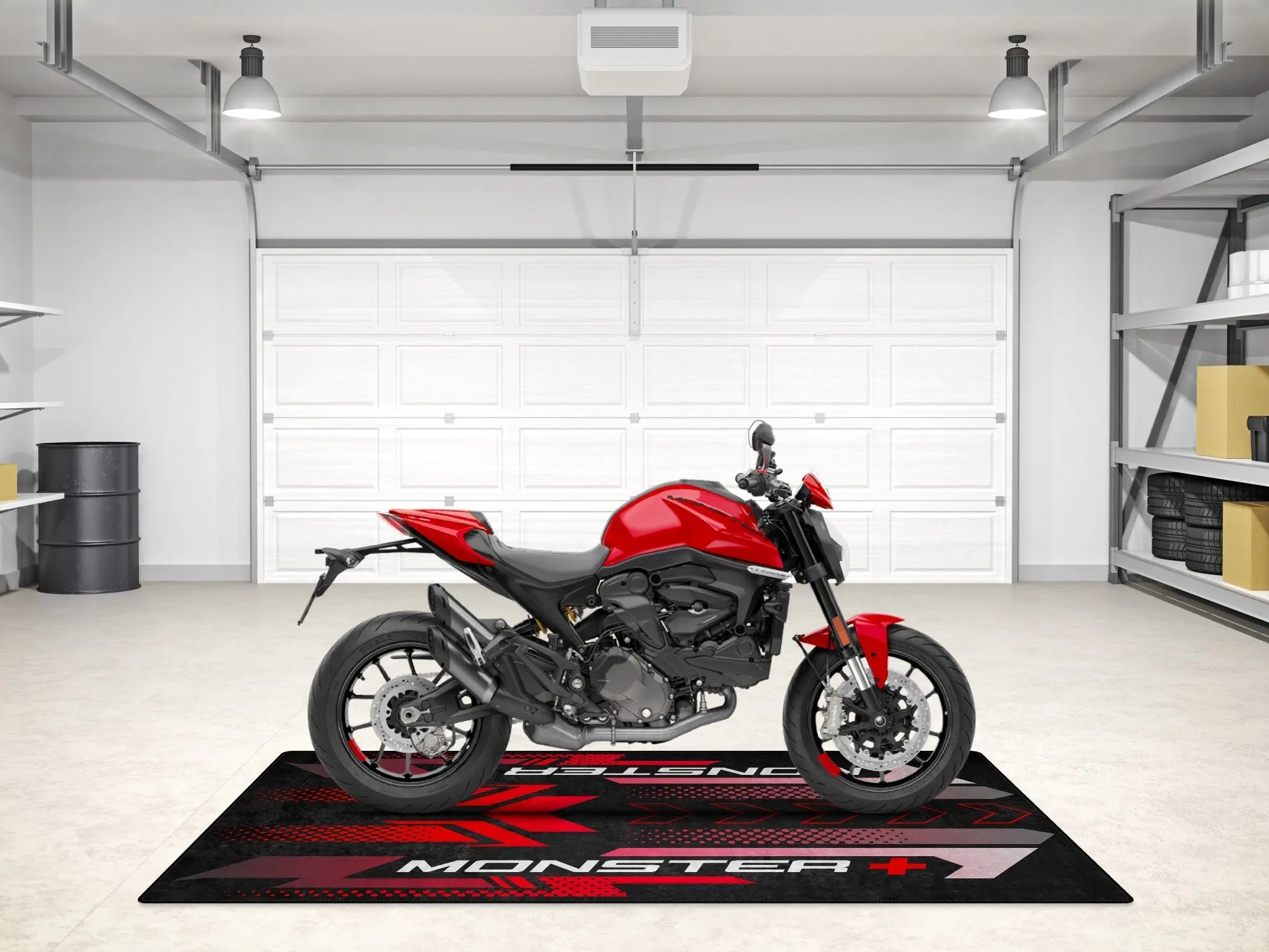 Designed Pit Mat for Ducati Monster + Plus Motorcycle - MM7195 - Image 5