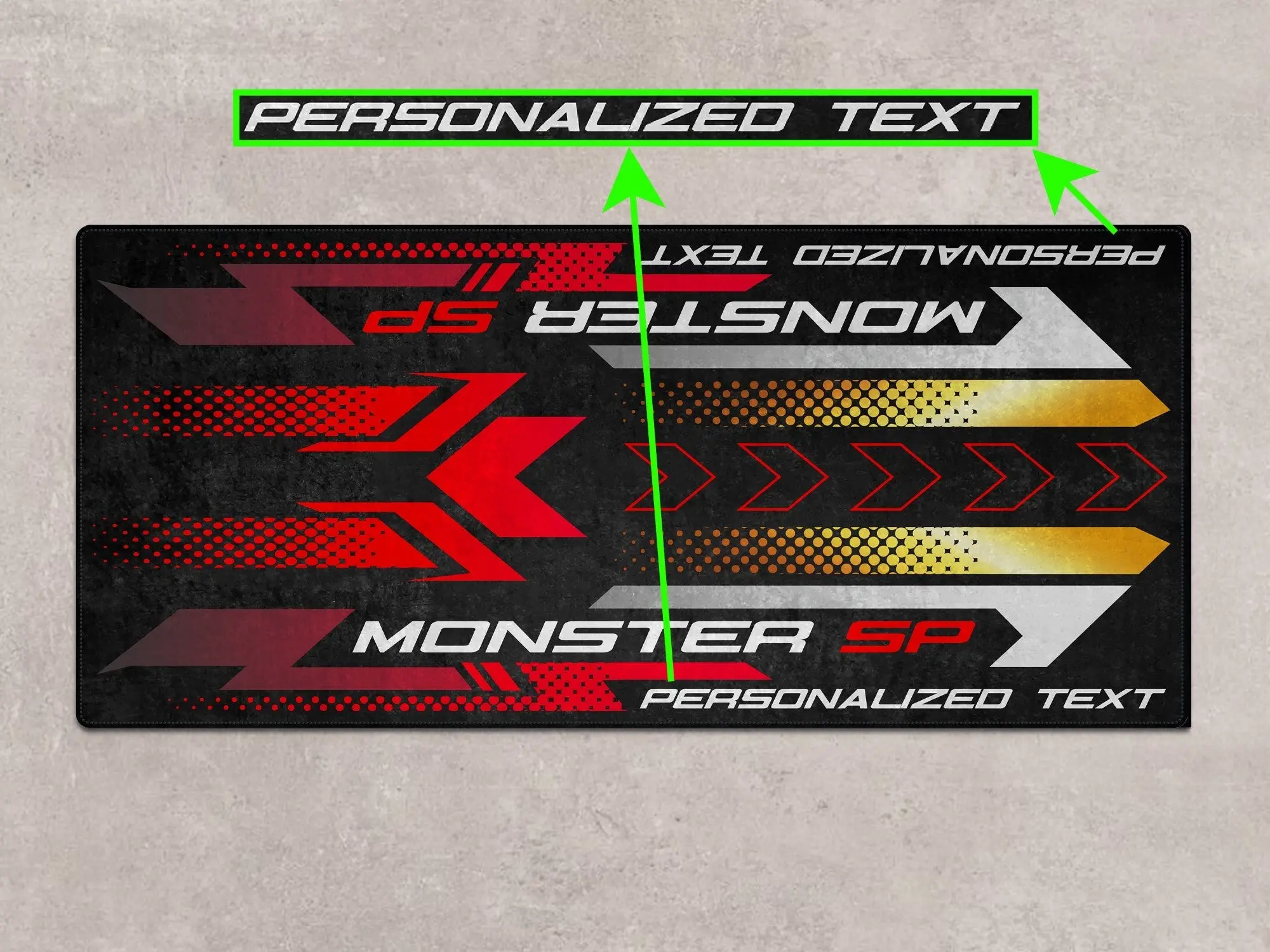 Designed Pit Mat for Ducati Monster SP Motorcycle - MM7196 - Image 4