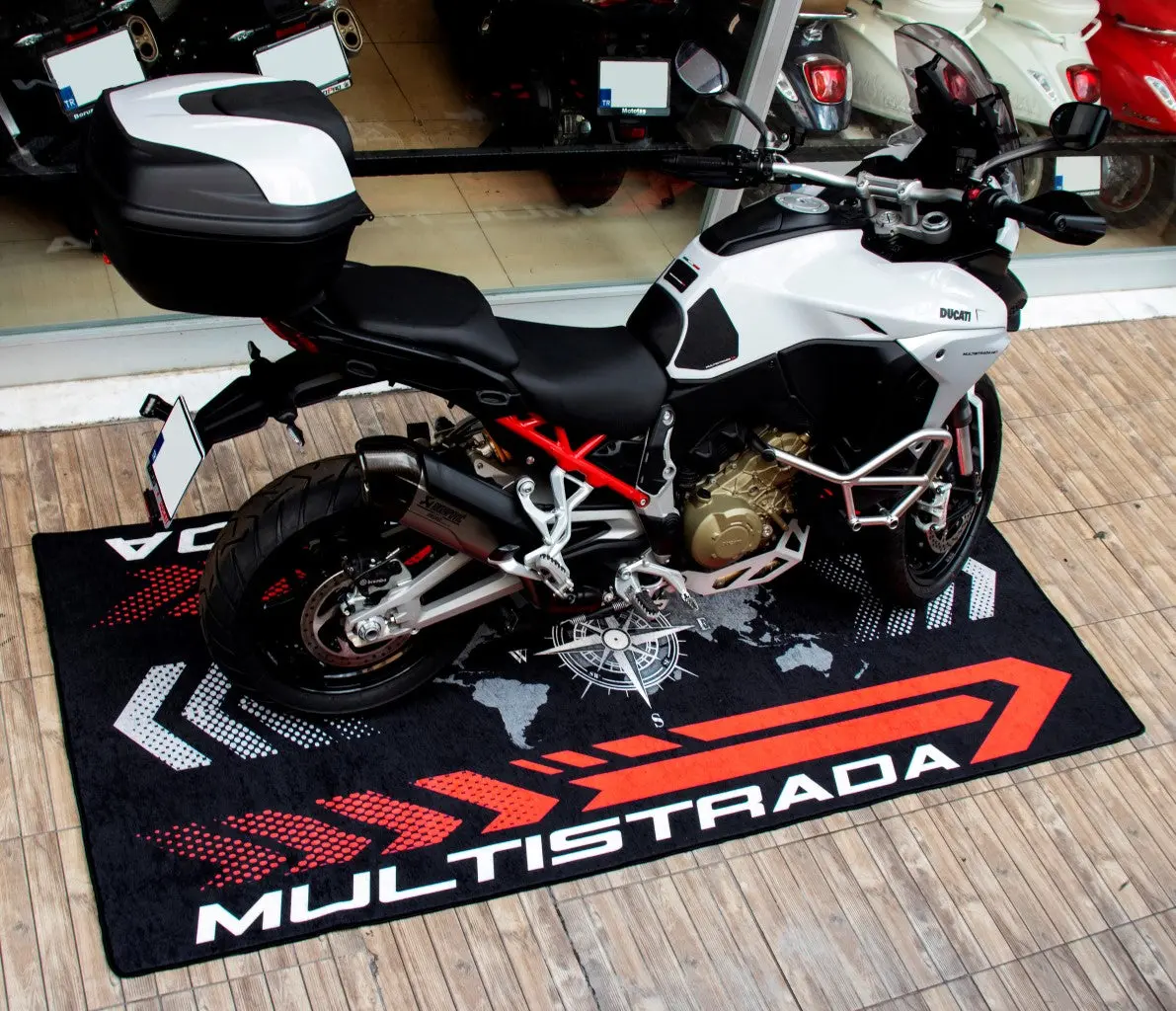 Designed Pit Mat for Ducati Multistrada Motorcycle - MM7177 - Image 4