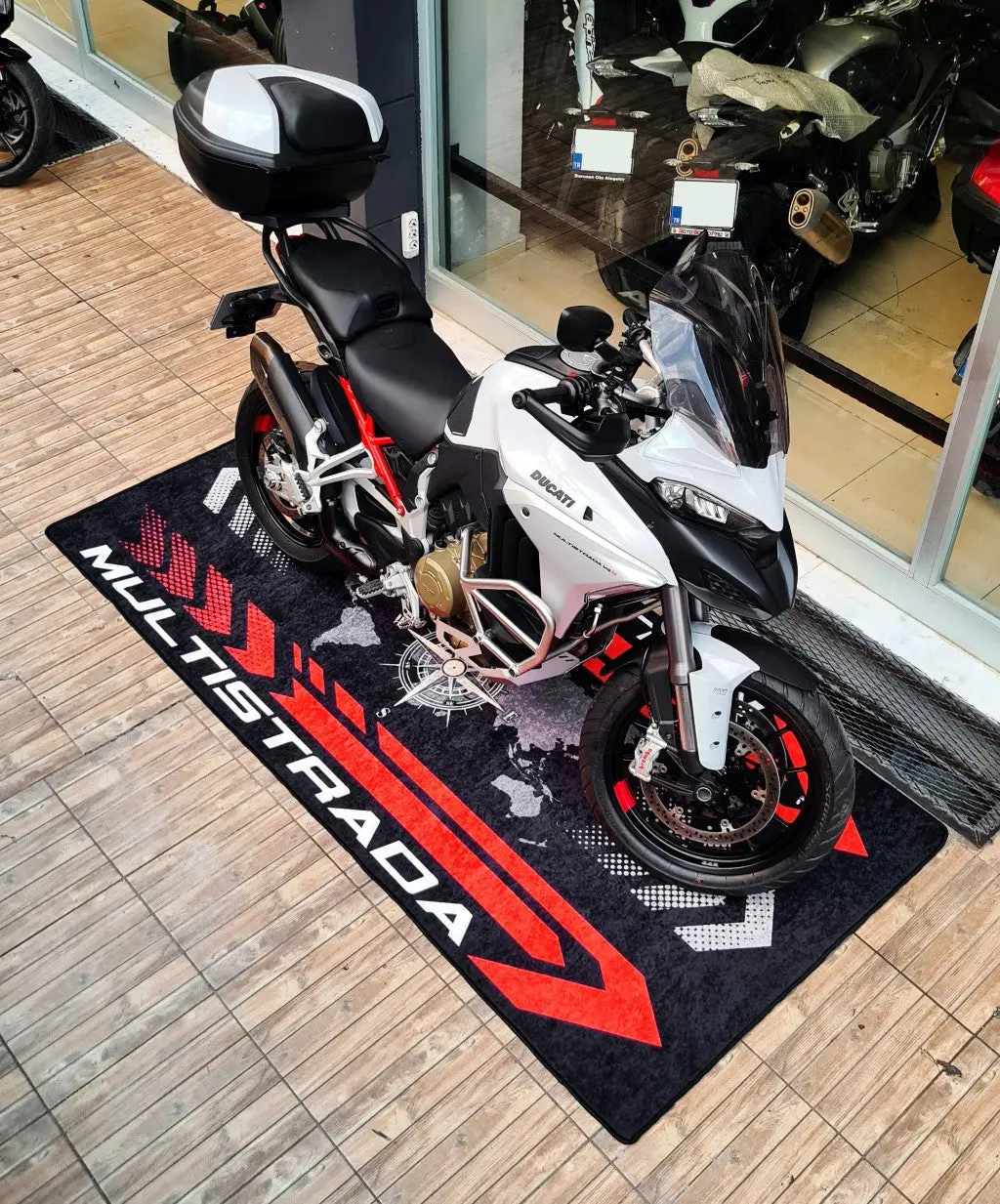 Designed Pit Mat for Ducati Multistrada Motorcycle - MM7177 - Image 5
