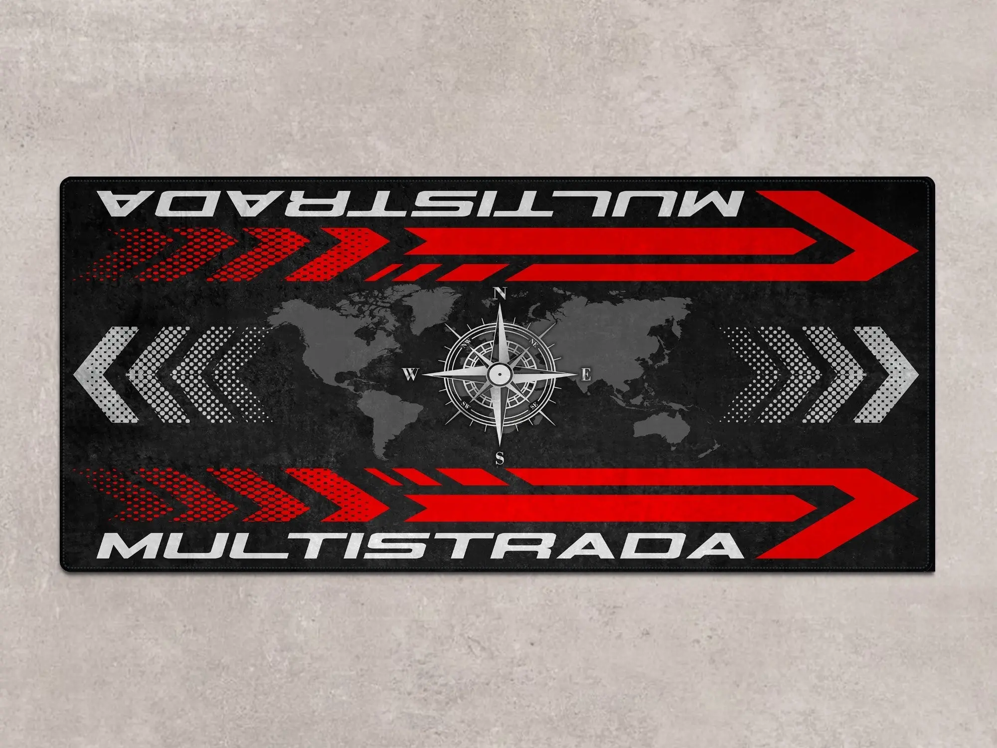 Designed Pit Mat for Ducati Multistrada Motorcycle - MM7177 - Image 6