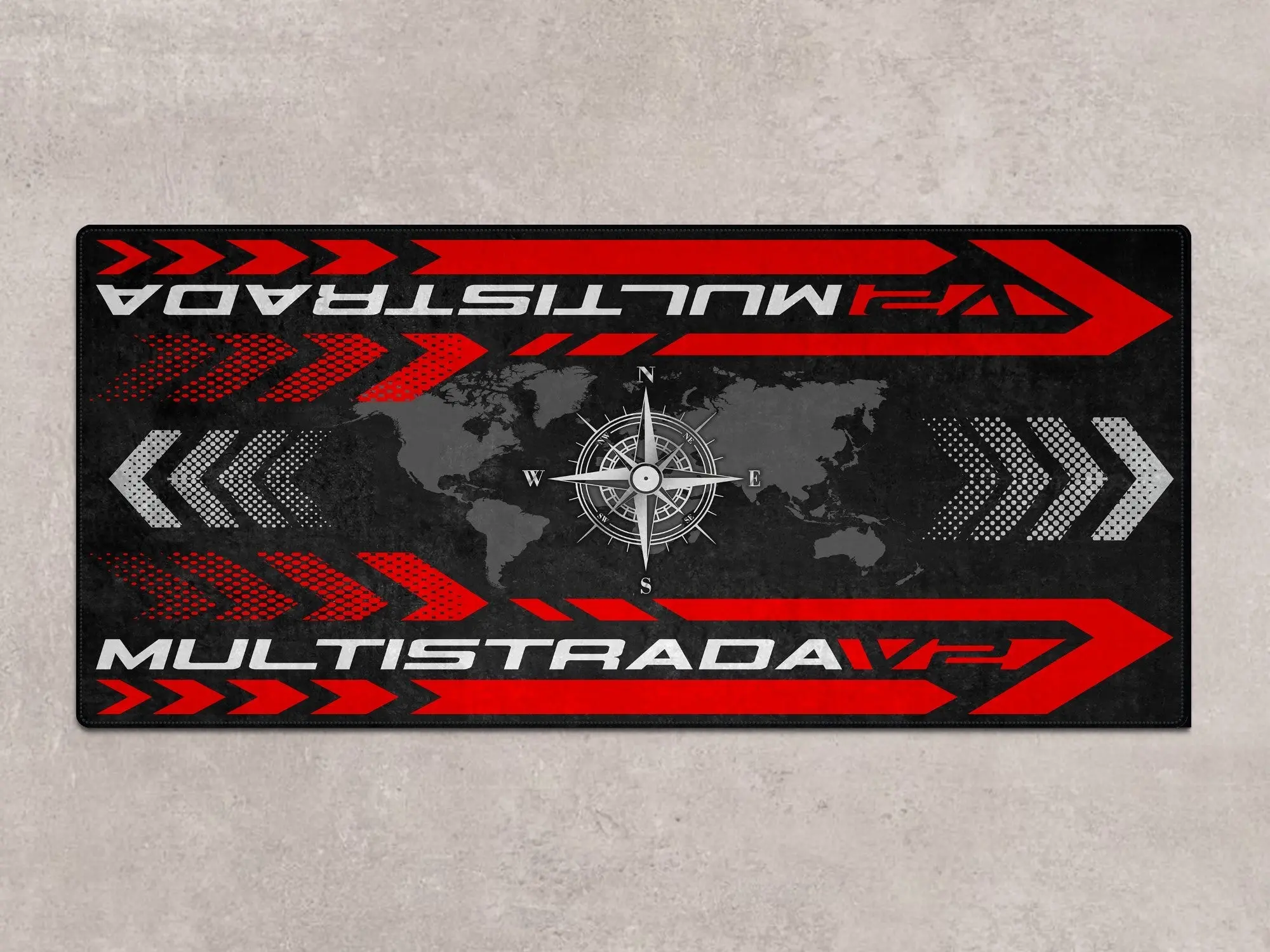 Designed Pit Mat for Ducati Multistrada V2 Motorcycle - MM7162 - Image 2