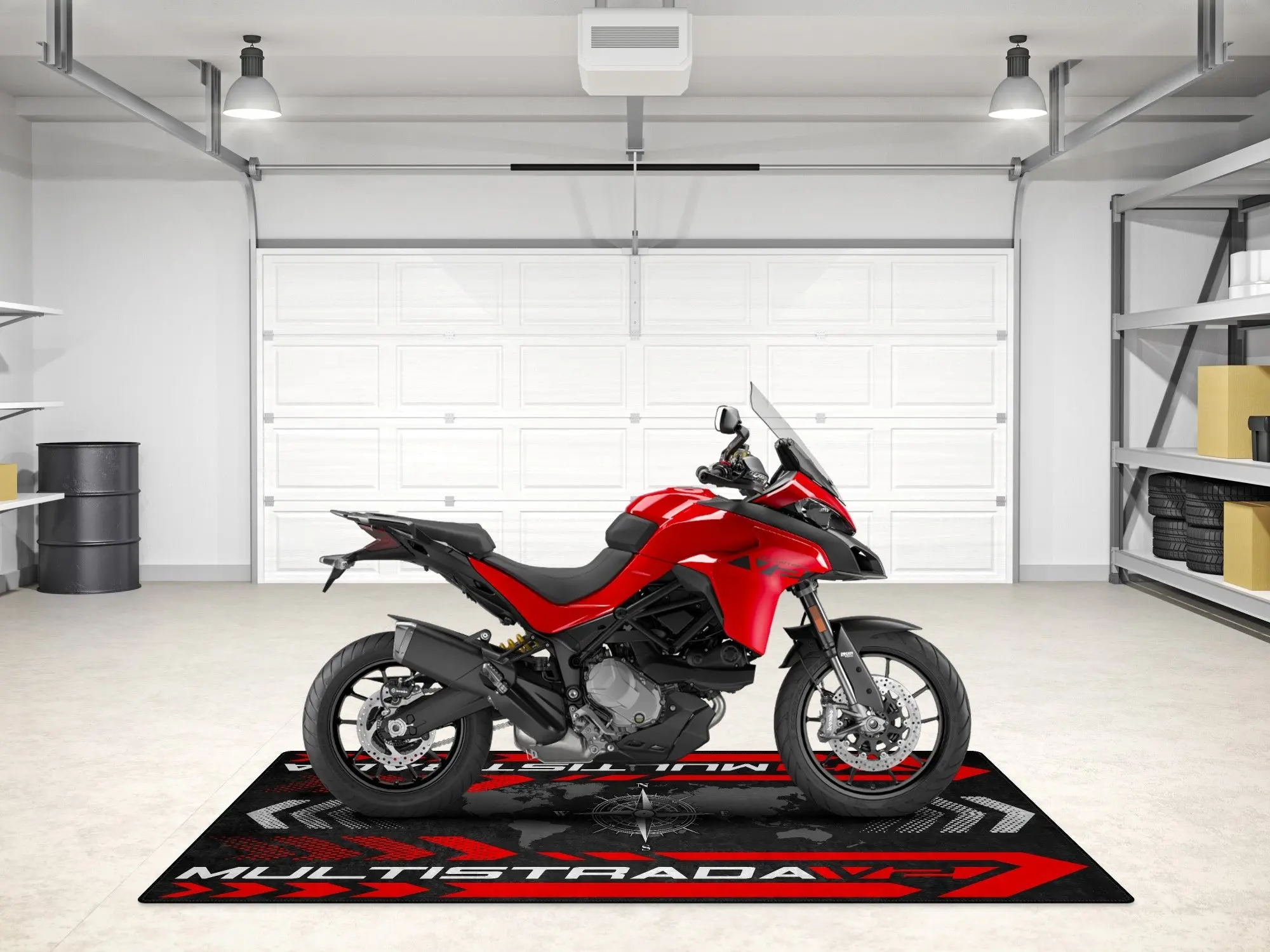 Designed Pit Mat for Ducati Multistrada V2 Motorcycle - MM7162 - Image 5