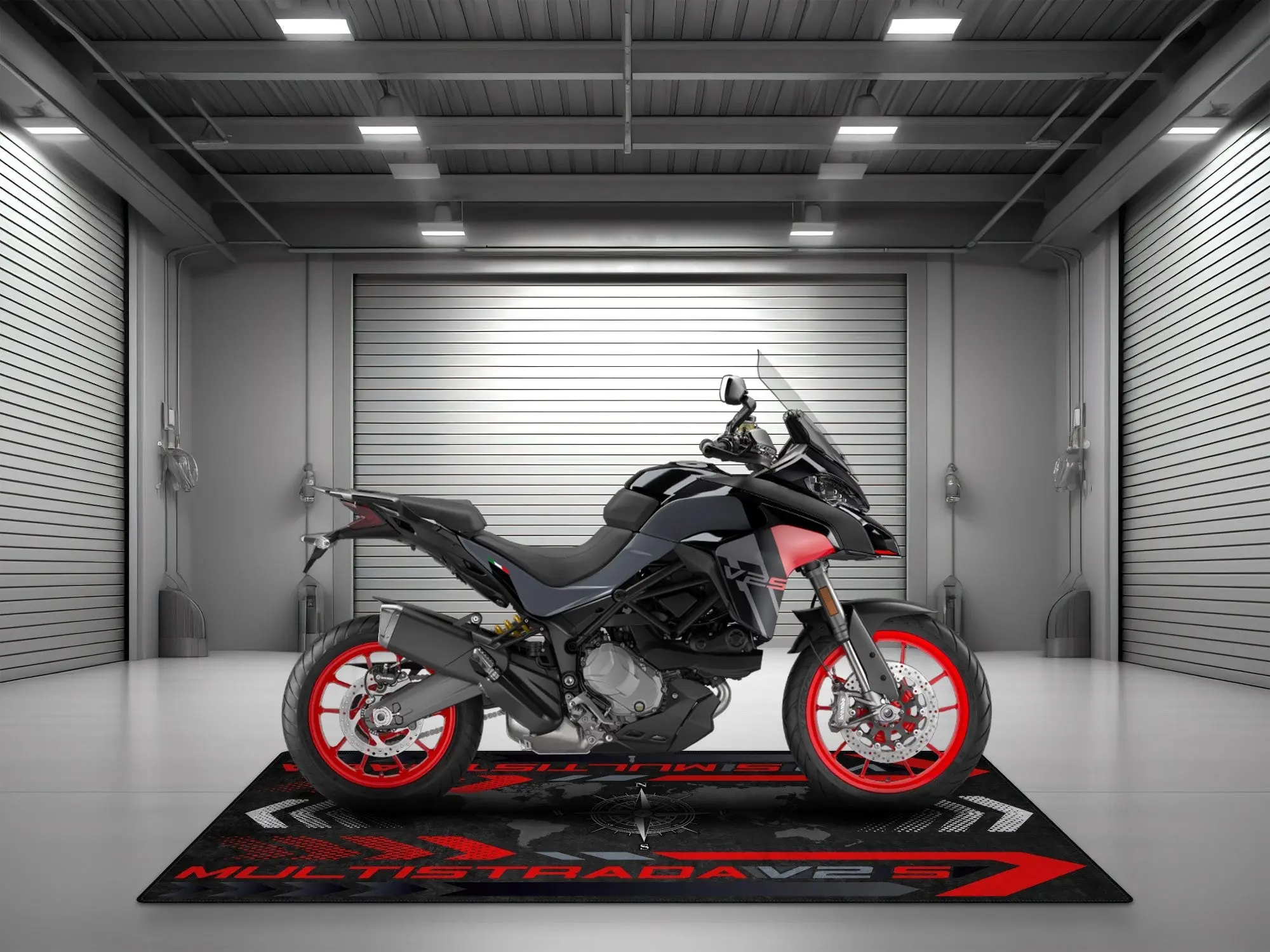 Designed Pit Mat for Ducati Multistrada V2 S Motorcycle - MM7163 - Image 10