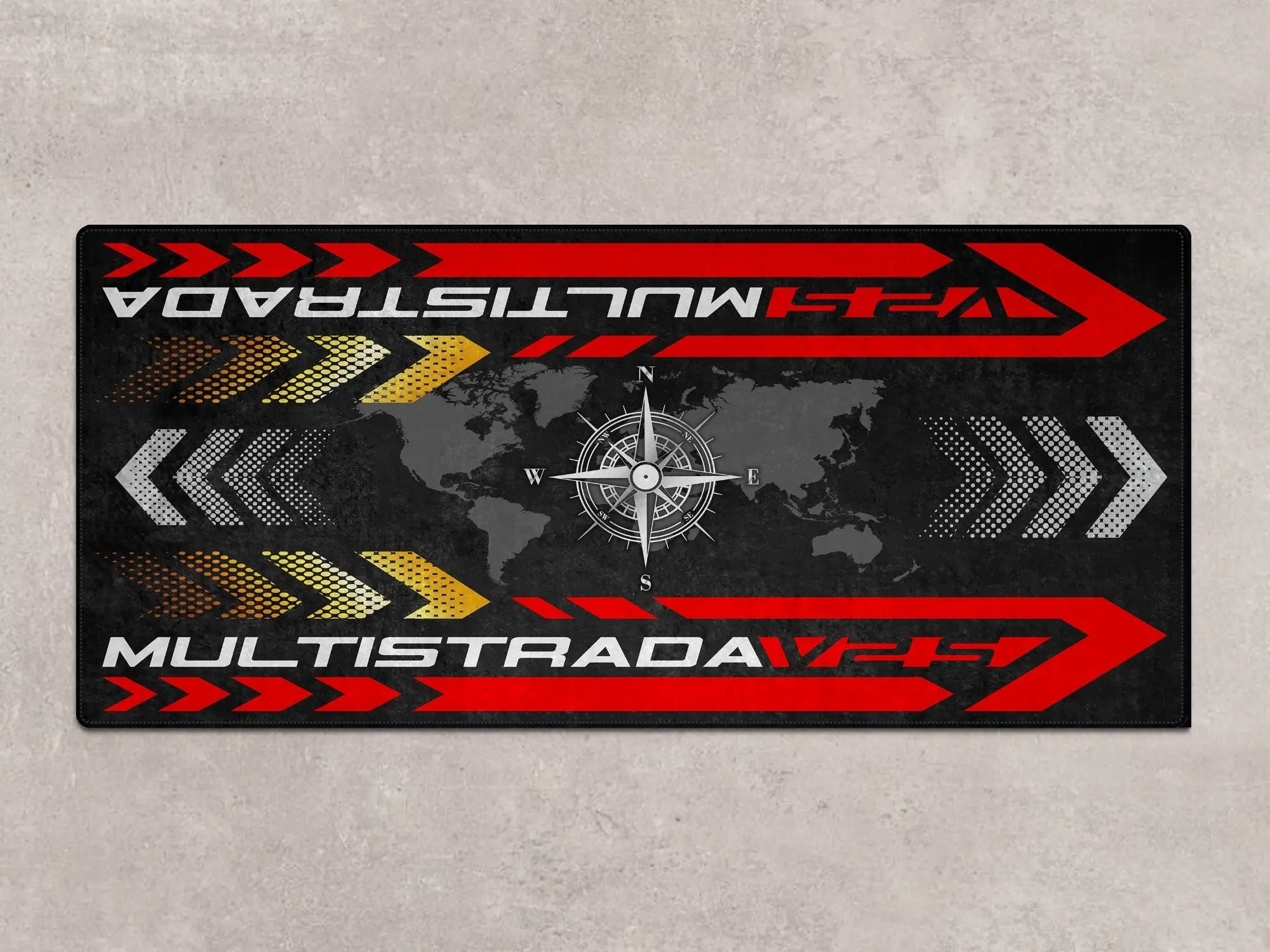 Designed Pit Mat for Ducati Multistrada V2 S Motorcycle - MM7163 - Image 2