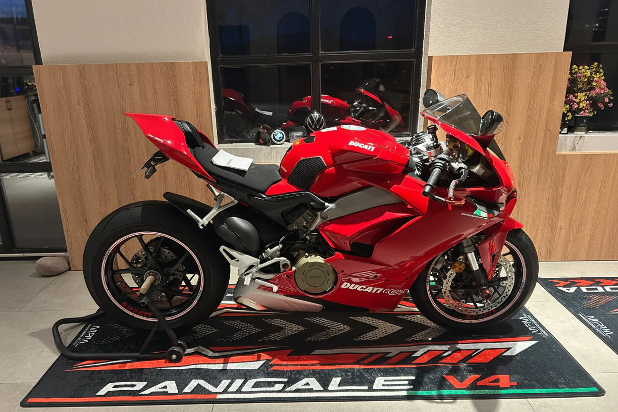 Designed Pit Mat for Ducati Panigale V4 Motorcycle - MM7187 - Image 7