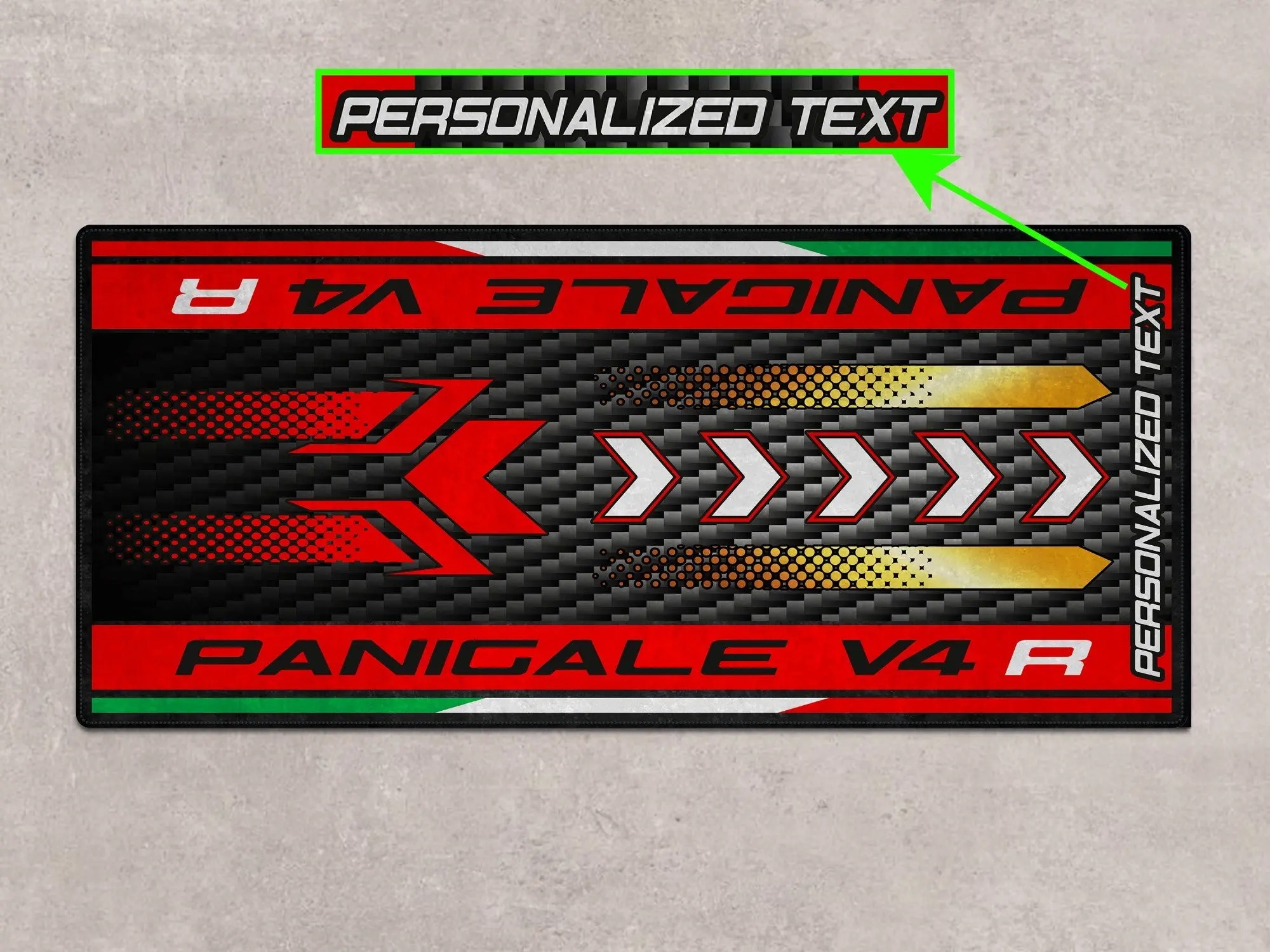 Designed Pit Mat for Ducati Panigale V4 R Motorcycle - MM7189 - Image 4