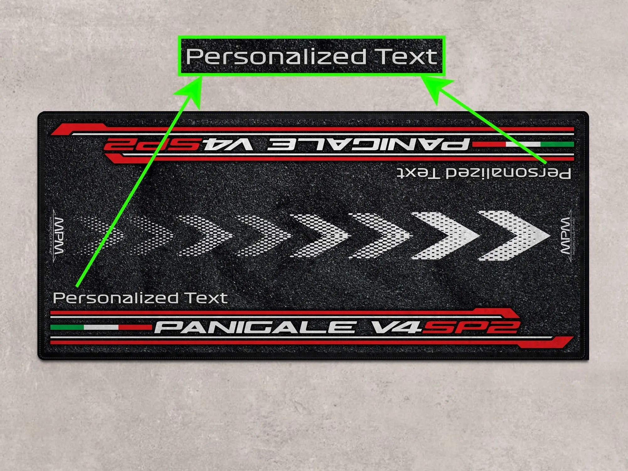 Designed Pit Mat for Ducati Panigale V4SP2 Motorcycle - MM7190 - Image 4