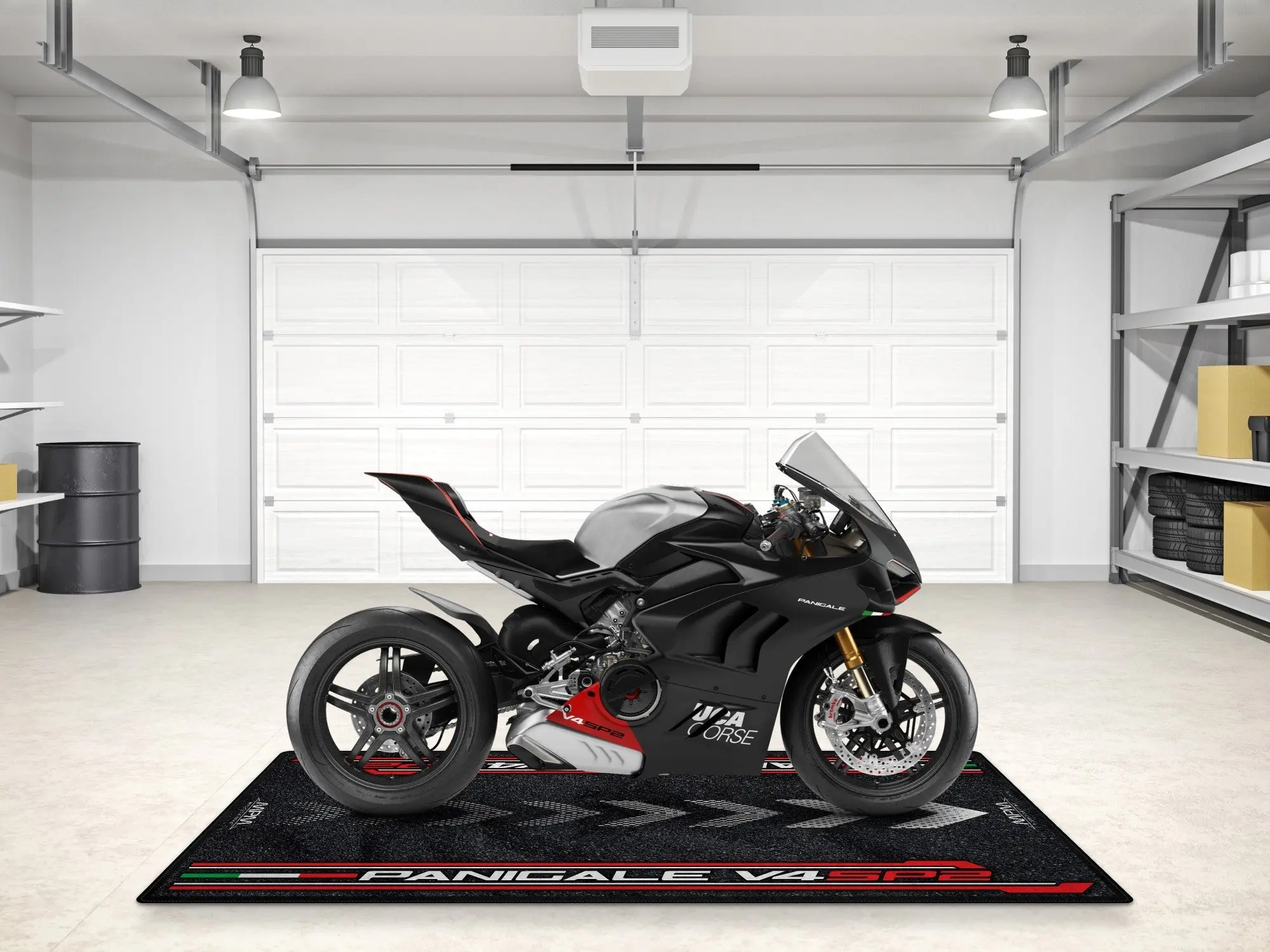 Designed Pit Mat for Ducati Panigale V4SP2 Motorcycle - MM7190 - Image 5
