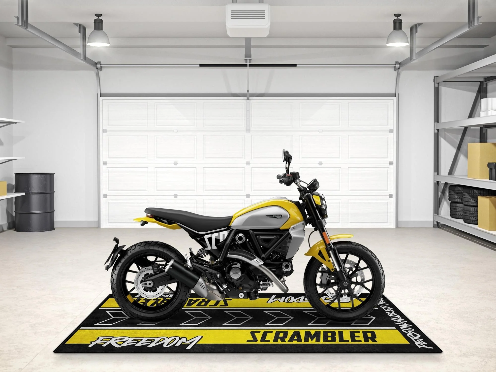 Designed Pit Mat for Ducati SCRAMBLER FREEDOM Motorcycle - MM7246 - Image 5