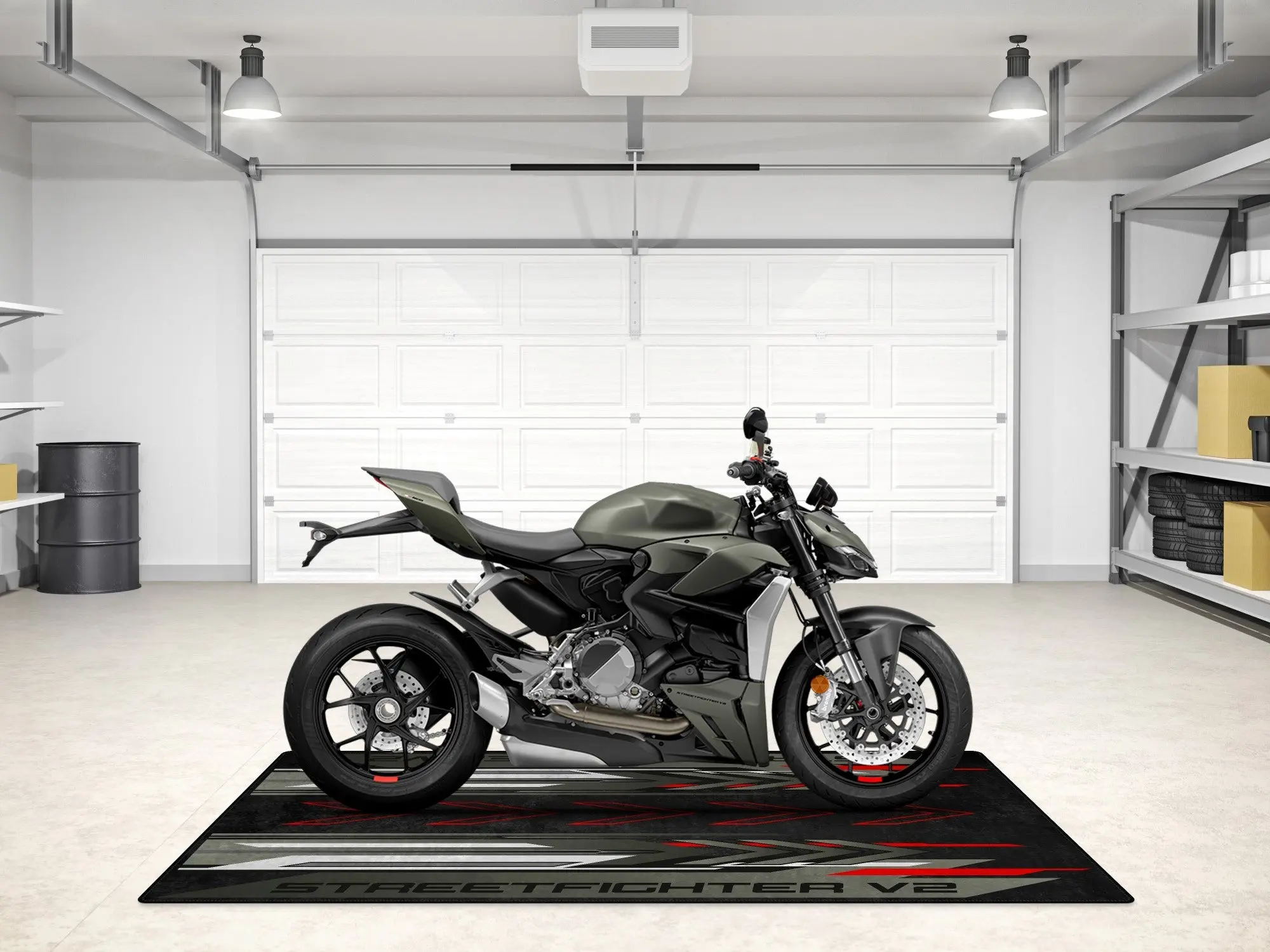 Designed Pit Mat for Ducati Streetfighter V2 Motorcycle - MM7258 - Image 10