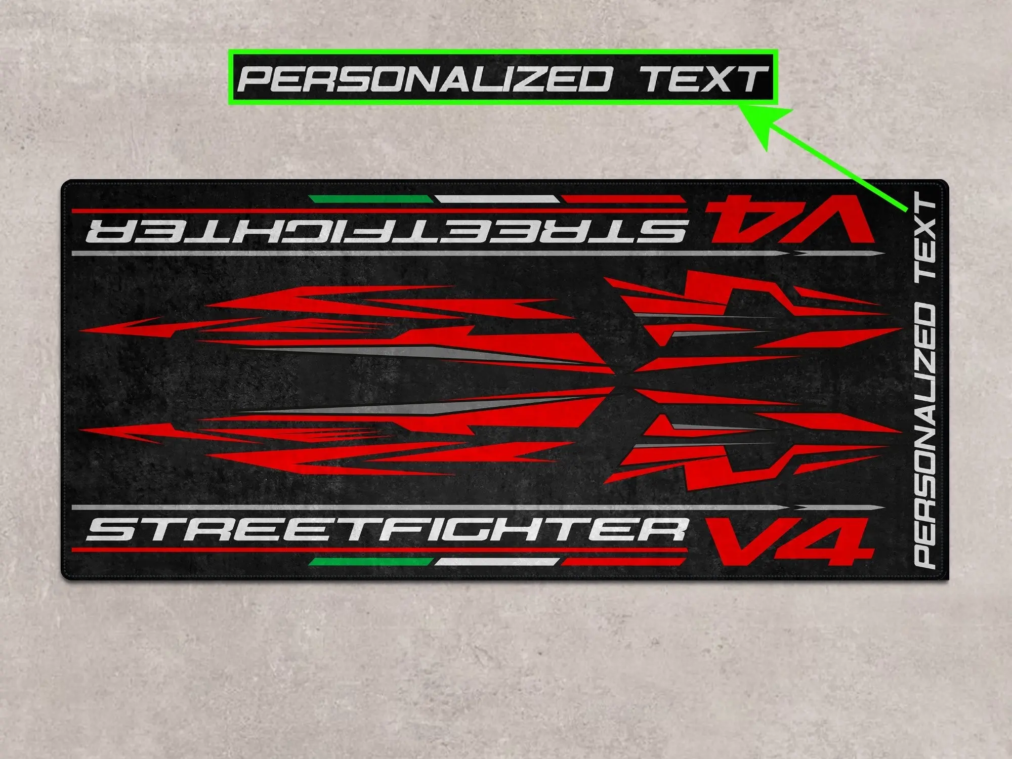 Designed Pit Mat for Ducati Streetfighter V4 Motorcycle - MM7259 - Image 4