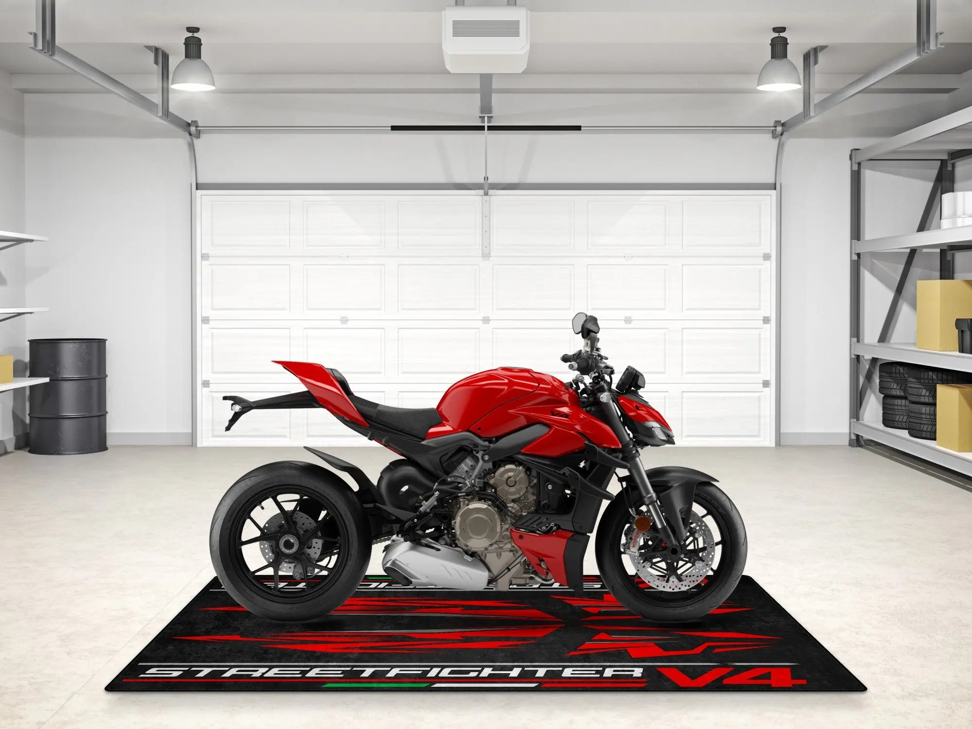 Designed Pit Mat for Ducati Streetfighter V4 Motorcycle - MM7259 - Image 5