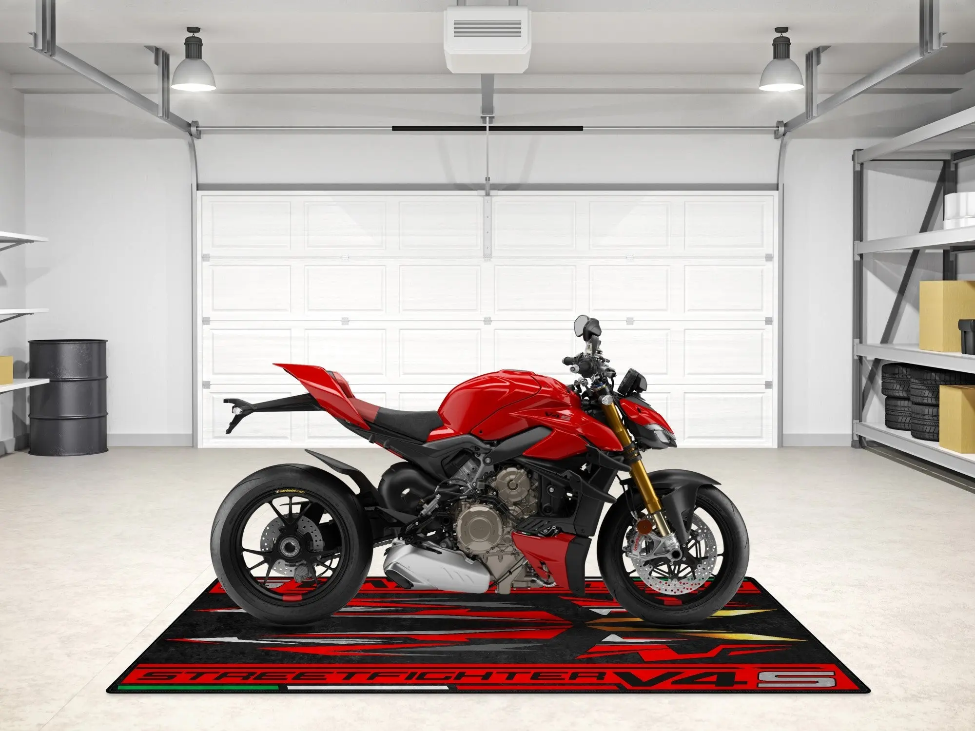 Designed Pit Mat for Ducati Streetfighter V4 S Motorcycle - MM7260 - Image 10