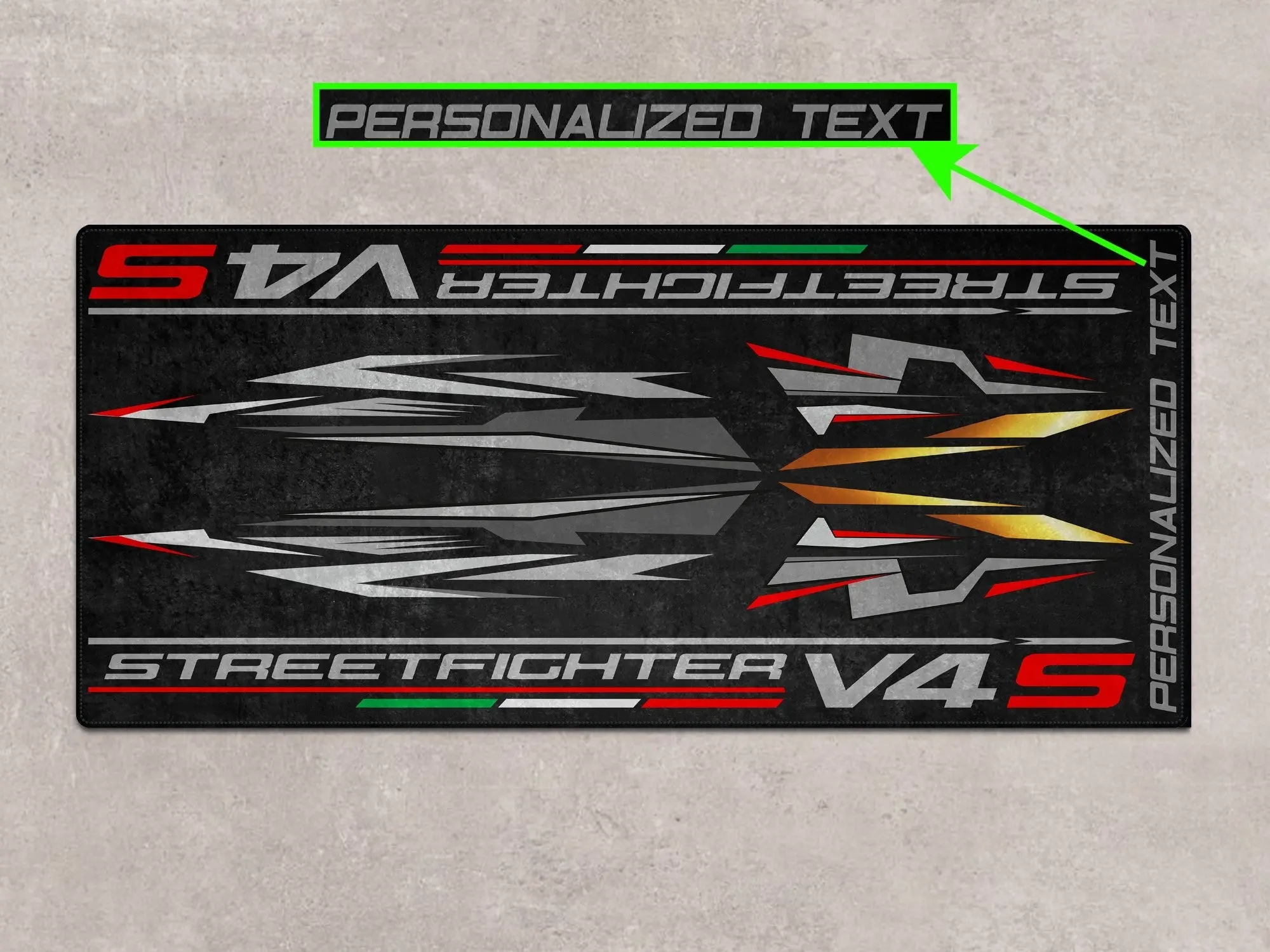 Designed Pit Mat for Ducati Streetfighter V4 S Motorcycle - MM7260 - Image 4