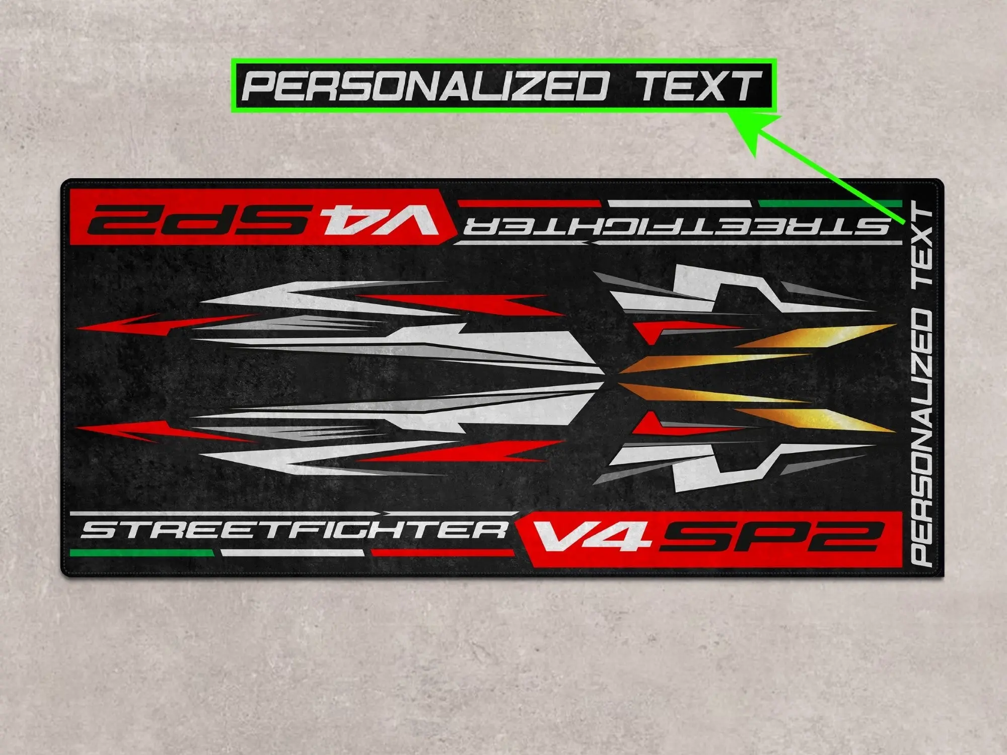 Designed Pit Mat for Ducati Streetfighter V4 SP2 Motorcycle - MM7261 - Image 4