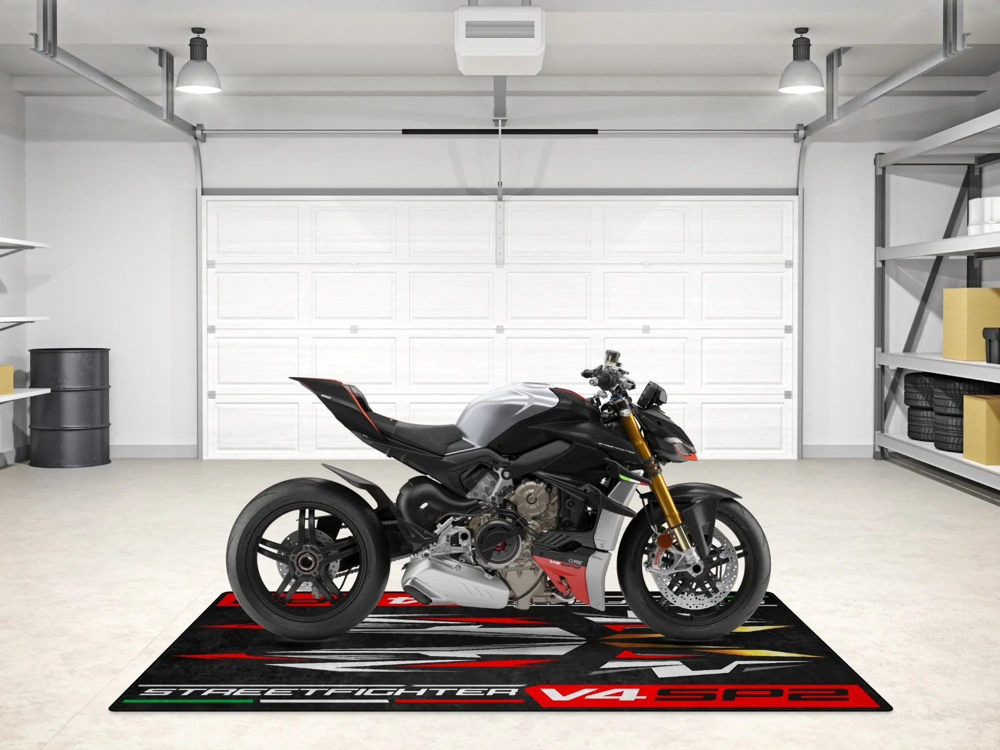 Designed Pit Mat for Ducati Streetfighter V4 SP2 Motorcycle - MM7261 - Image 5