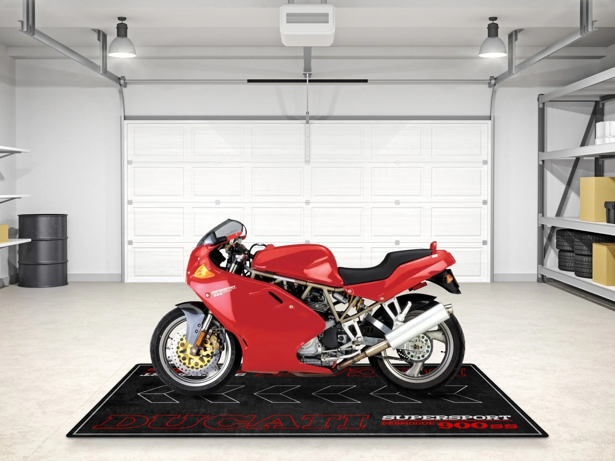 Designed Pit Mat for Ducati Supersport 900SS Motorcycle - MM7272 - Image 5
