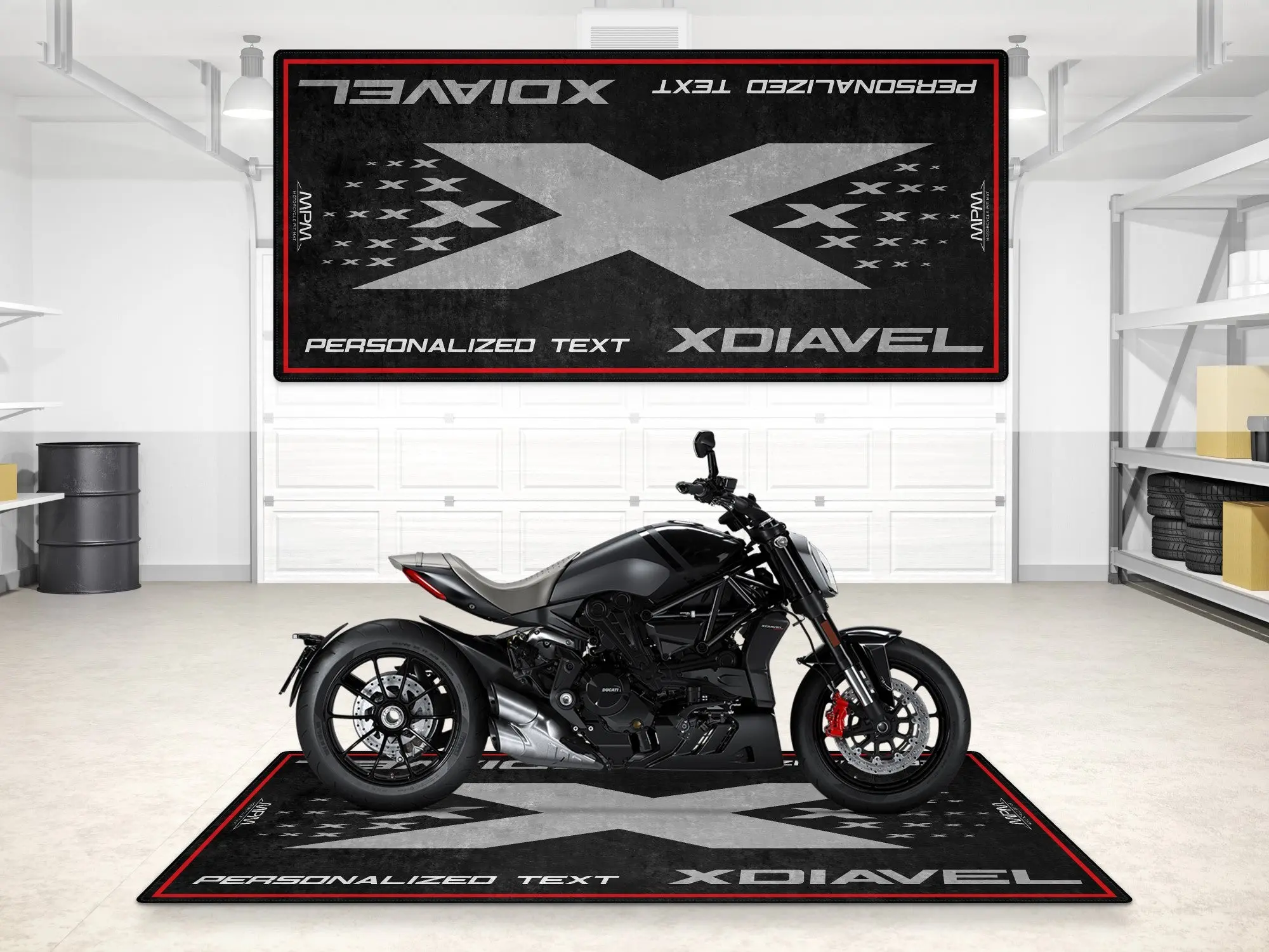 Designed Pit Mat for Ducati XDIAVEL Motorcycle - MM7173 - Image 3