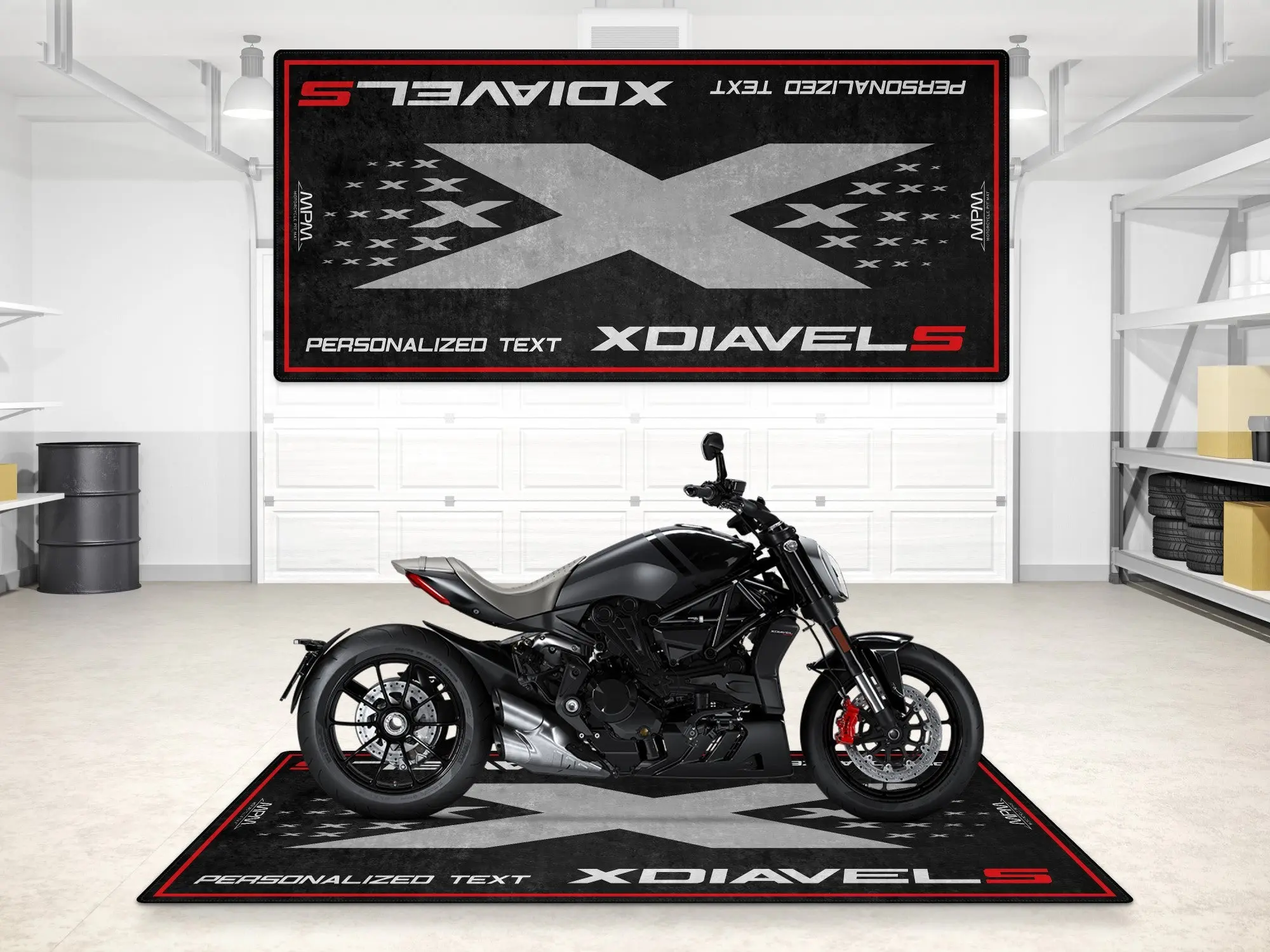 Designed Pit Mat for Ducati XDIAVEL S Motorcycle - MM7174 - Image 3