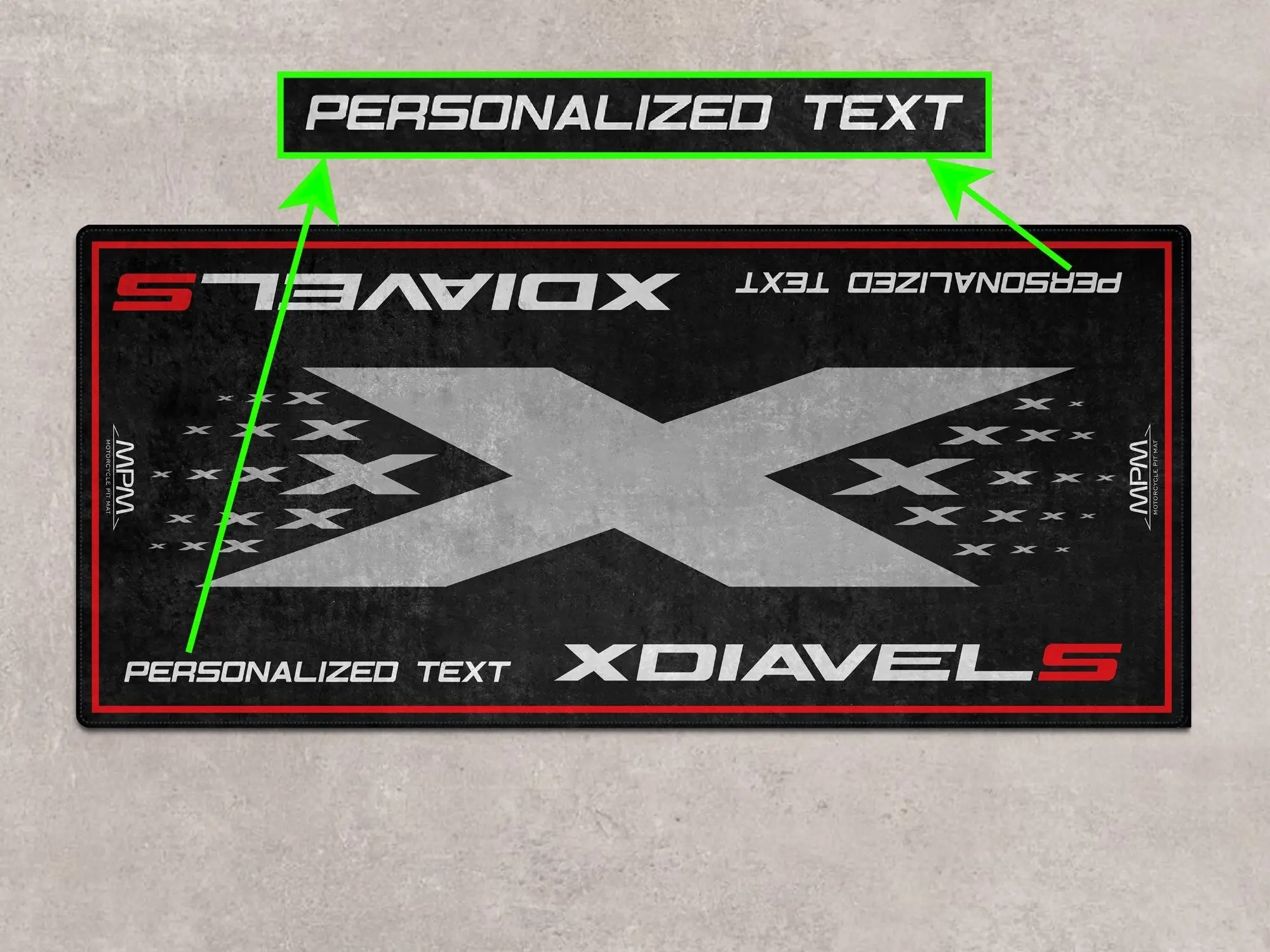 Designed Pit Mat for Ducati XDIAVEL S Motorcycle - MM7174 - Image 4