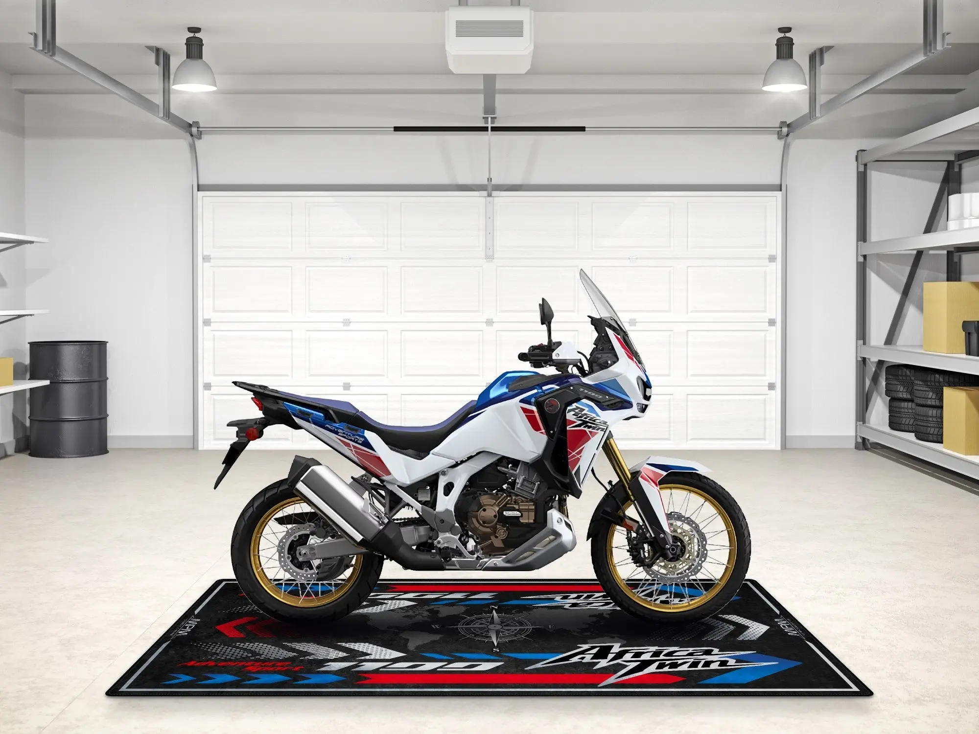 Designed Pit Mat for Honda Africa Twin Motorcycle - MM7452 - Image 10