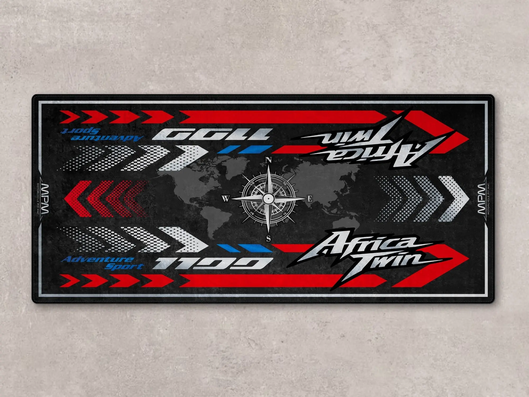 Designed Pit Mat for Honda Africa Twin Motorcycle - MM7452 - Image 2