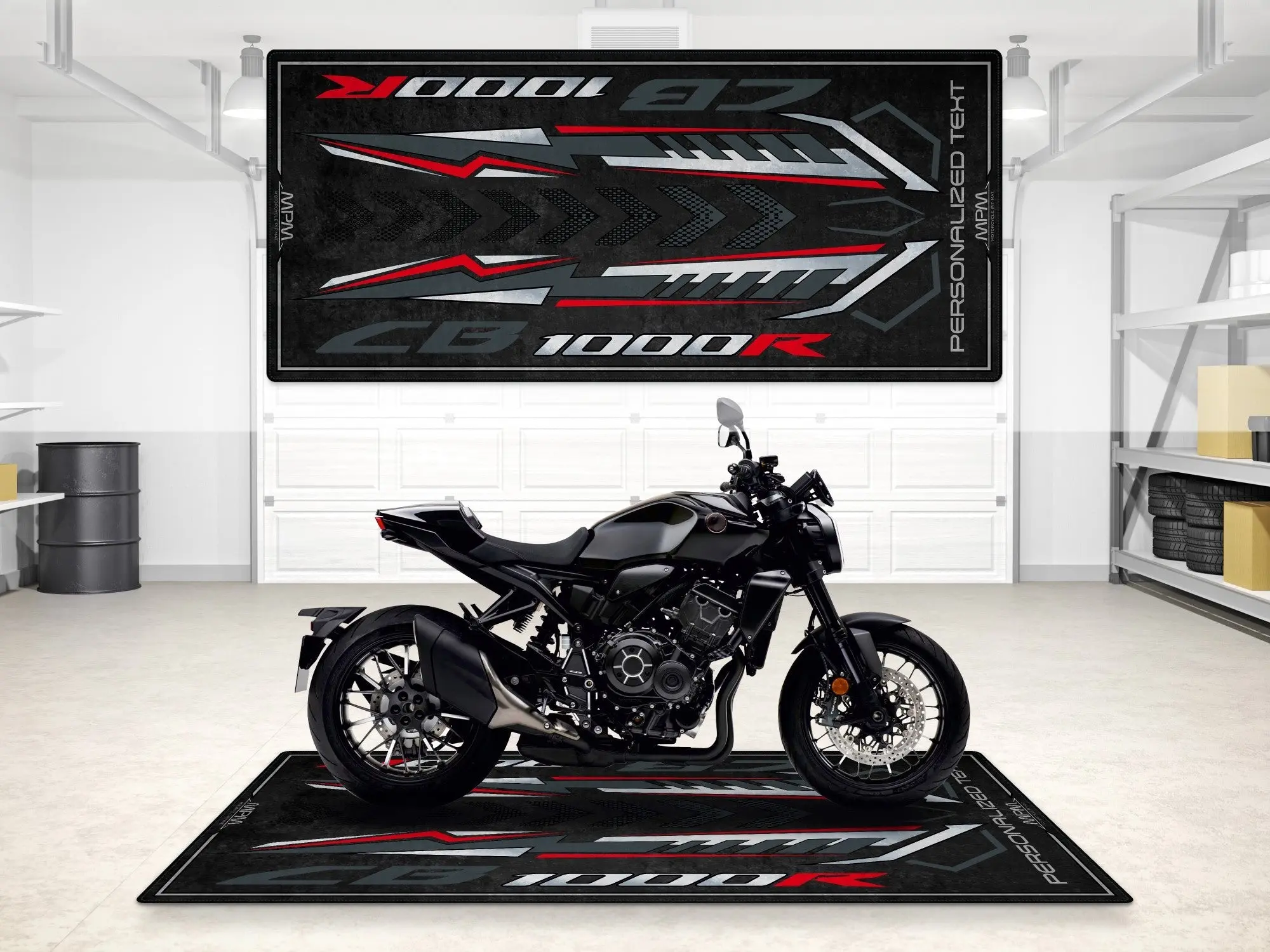 Designed Pit Mat for Honda CB1000R Motorcycle - MM7447 - Image 3
