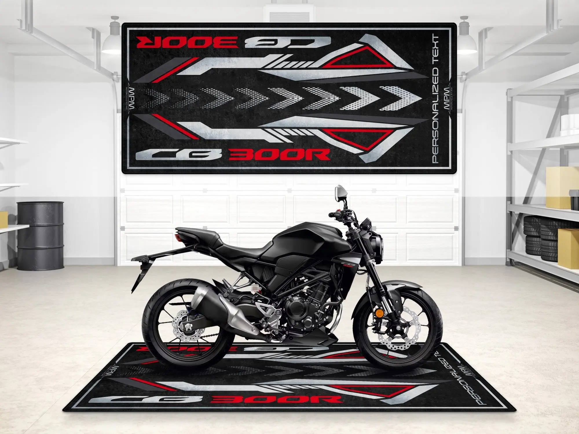 Designed Pit Mat for Honda CB300R Motorcycle - MM7451 - Image 3