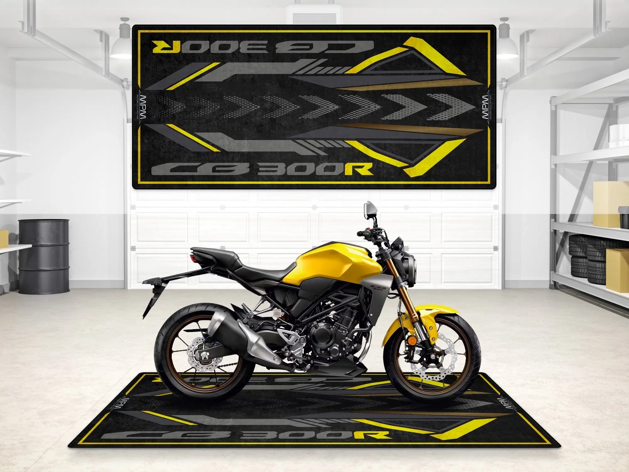 Designed Pit Mat for Honda CB300R Motorcycle - MM7451 - Image 6