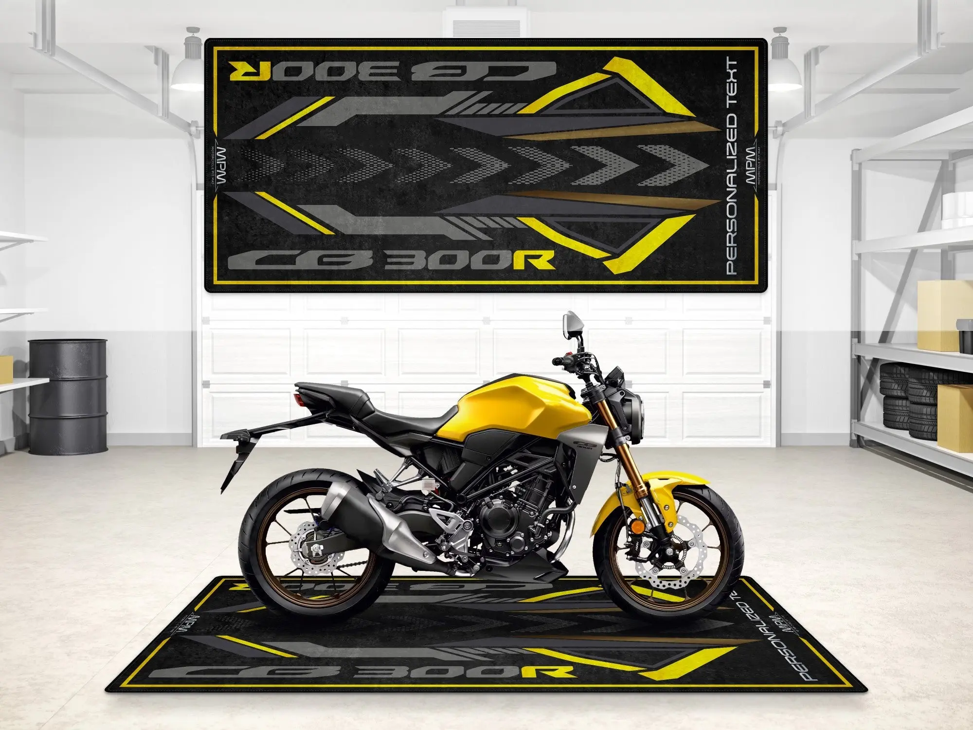 Designed Pit Mat for Honda CB300R Motorcycle - MM7451 - Image 8