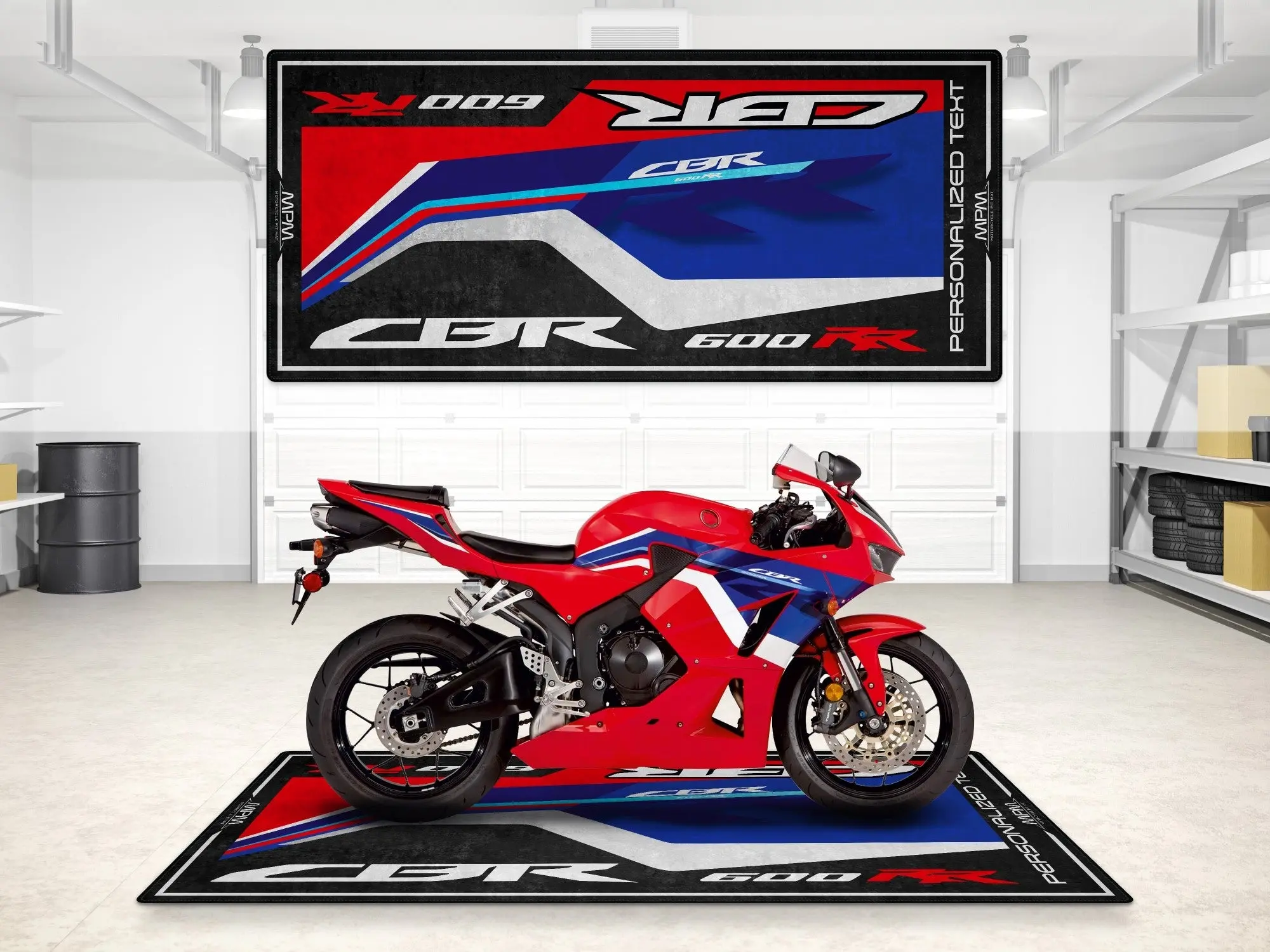 Designed Pit Mat for Honda CBR 600RR Motorcycle - MM7443 - Image 3