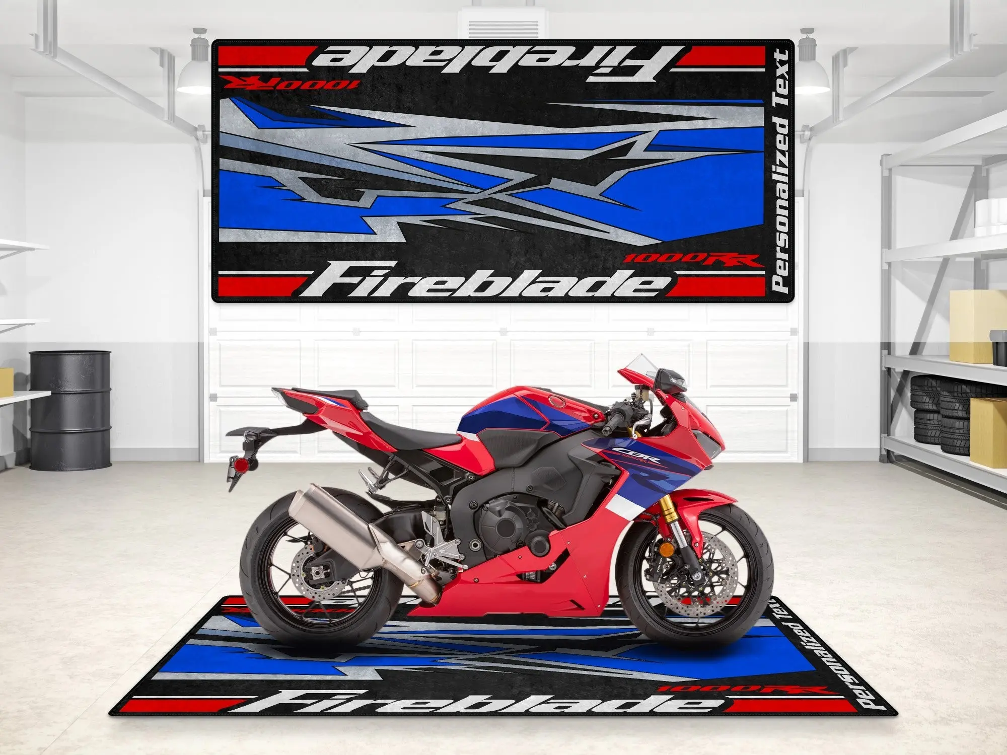 Designed Pit Mat for Honda CBR1000RR Fireblade Motorcycle - MM7242 - Image 3